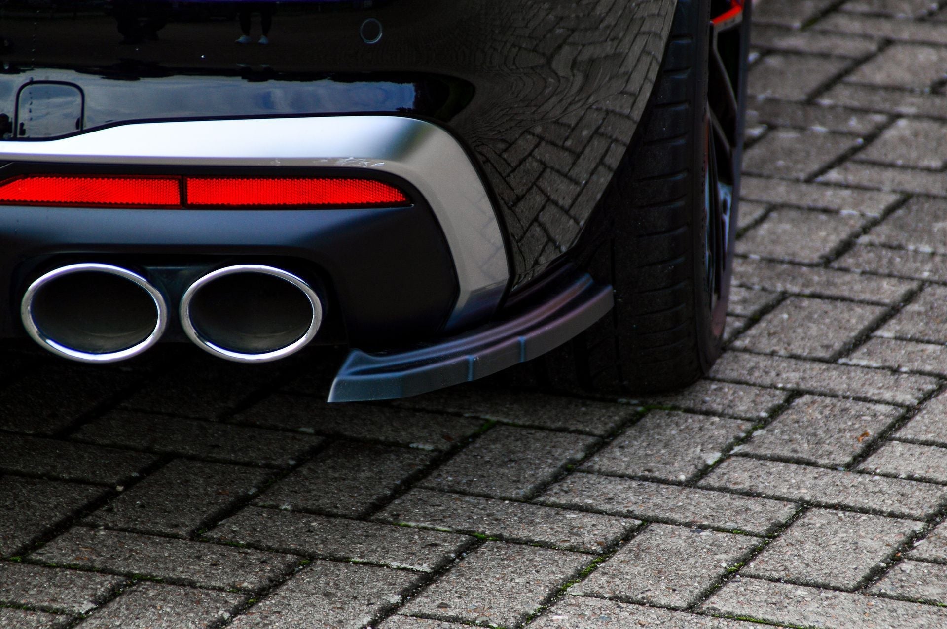 Heckansatz Seitenteile passend für Audi S4 B9 ab Bj. 2019
