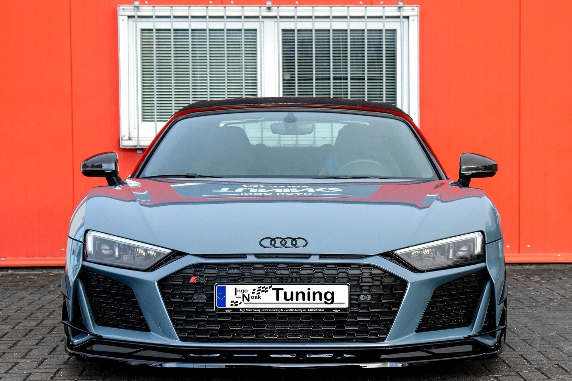 Cup Frontspoilerlippe mit Wings passend für Audi R8 4S