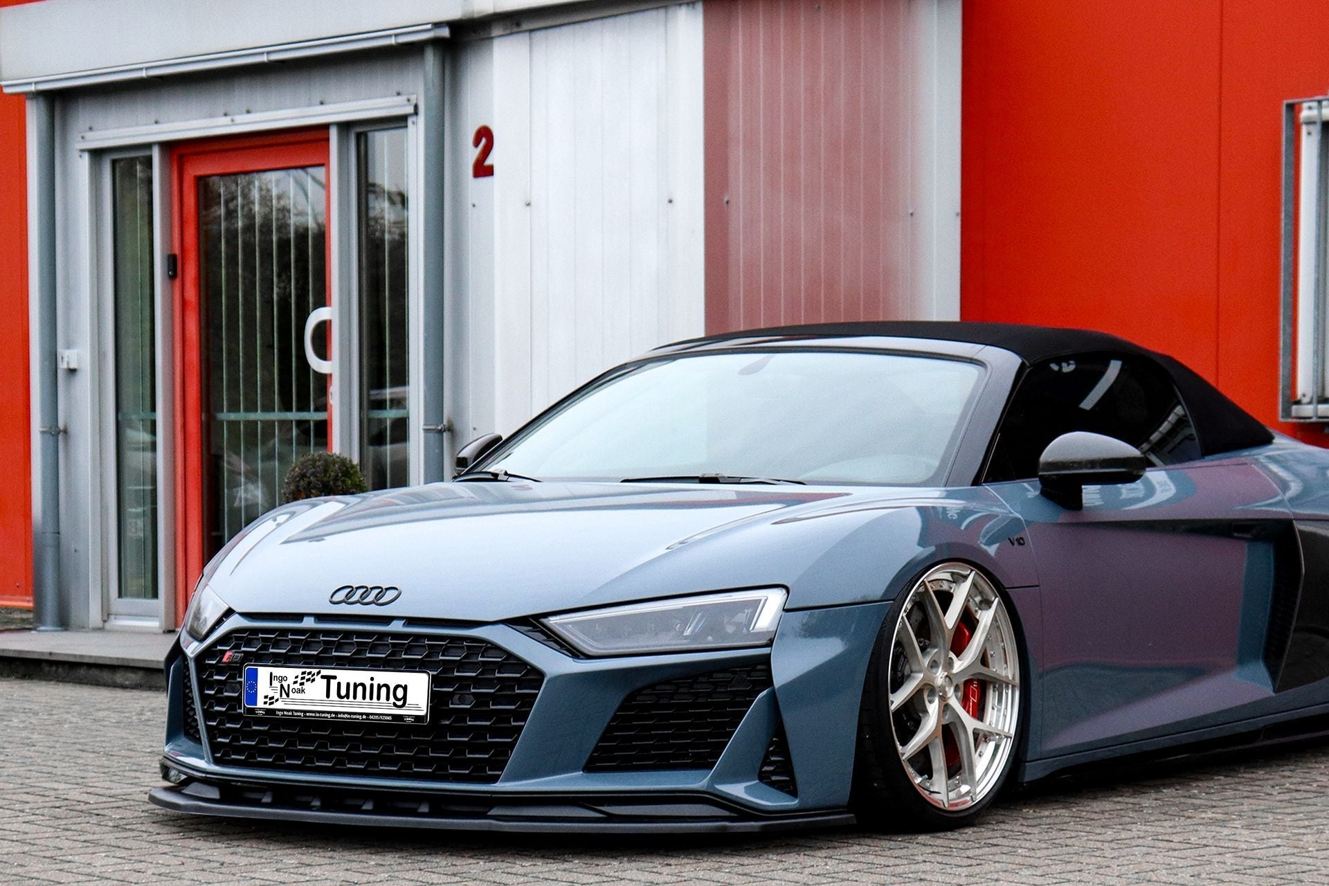 Cup Frontspoilerlippe passend für Audi R8 4S