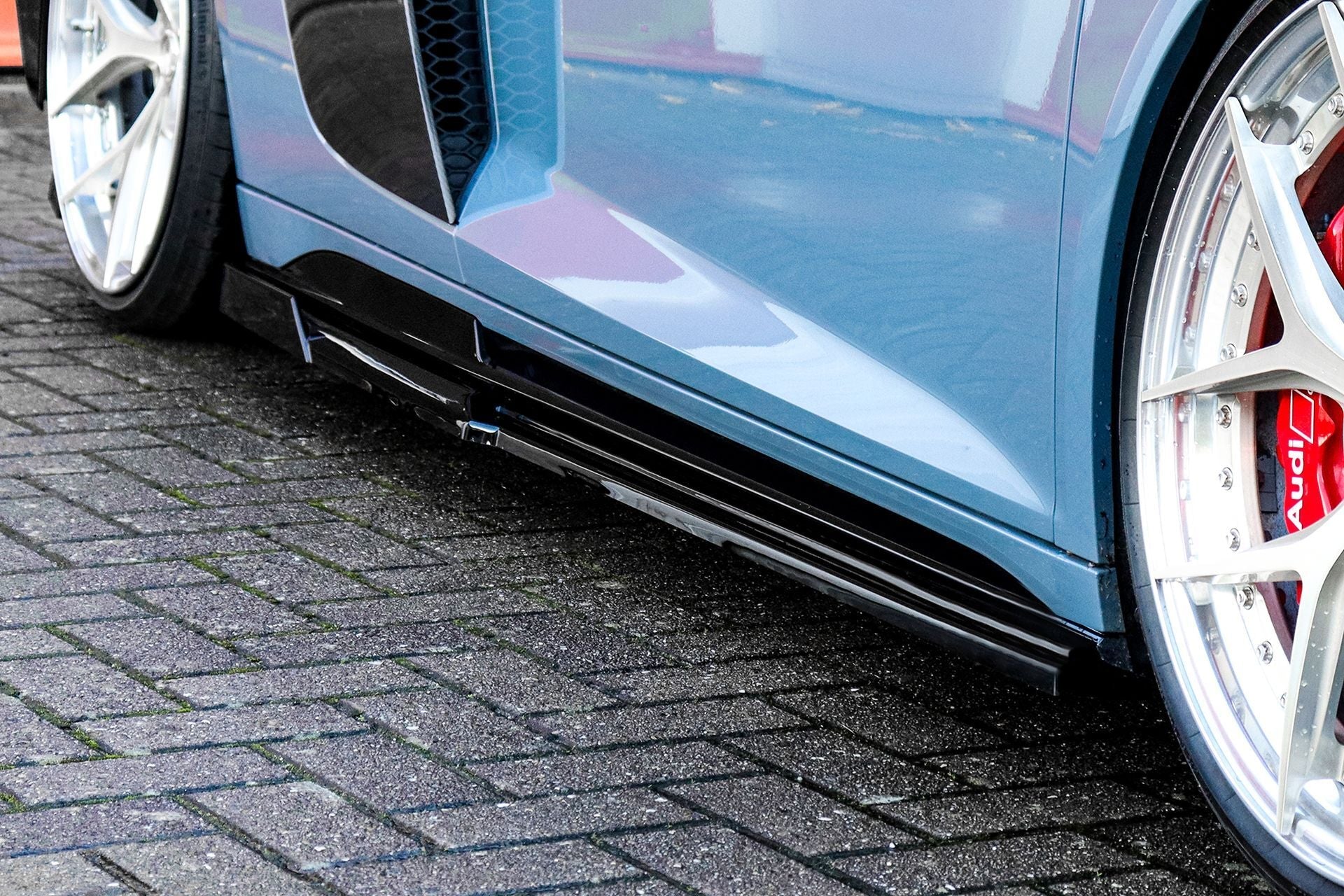 Cup Seitenschweller mit Wings hinten passend für Audi R8 4S Facelift