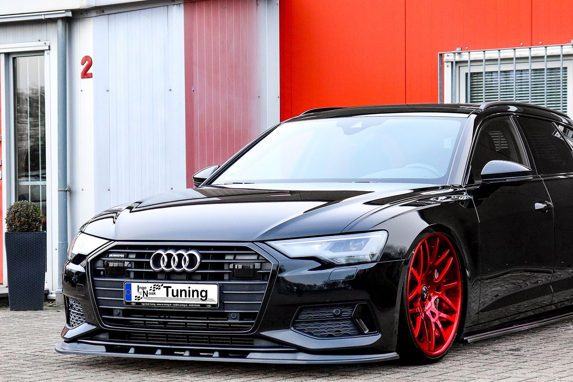 Cup Frontspoilerlippe passend für Audi A6 4K C8