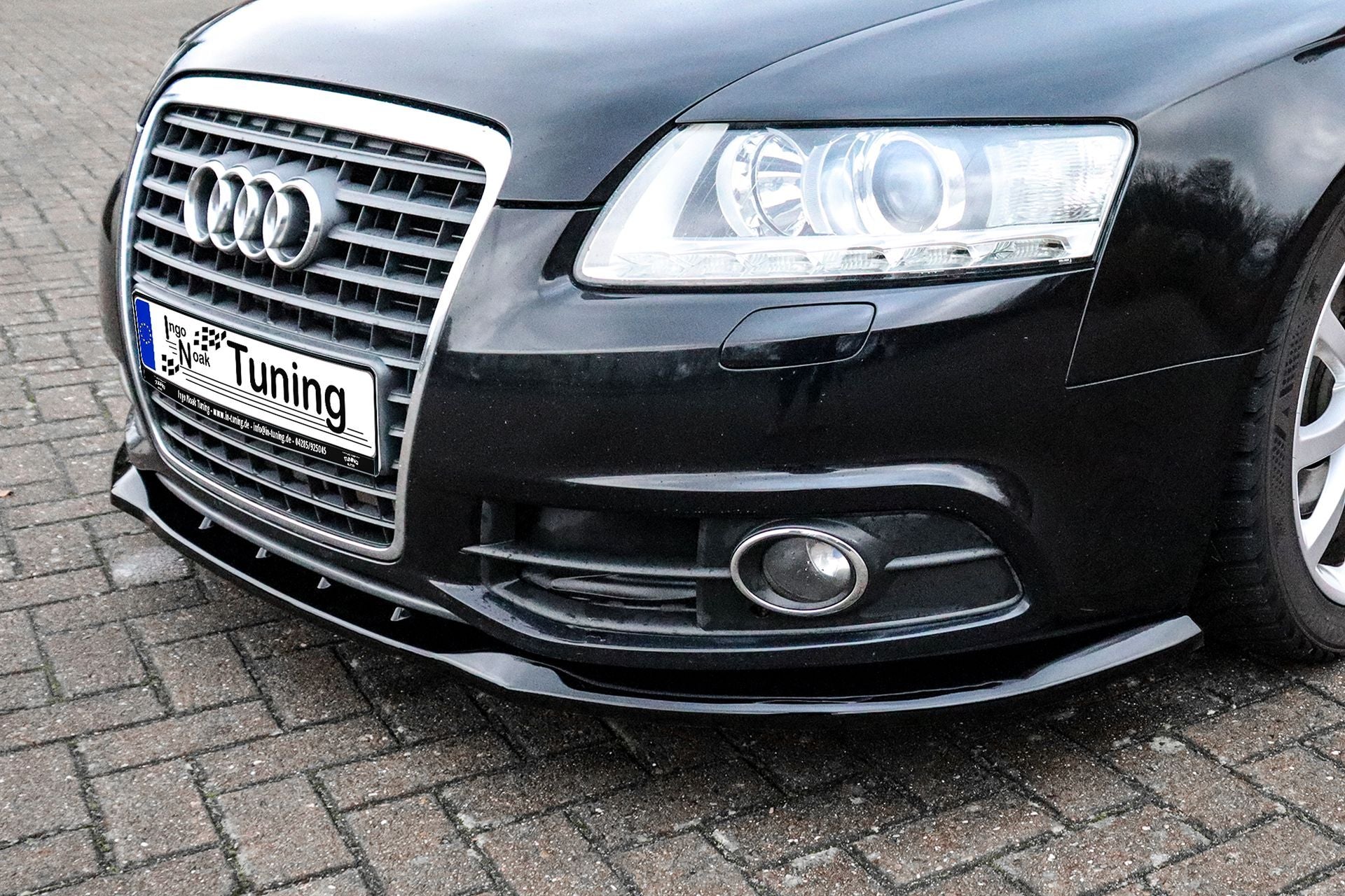 Spoilerschwert Cuplippe V.2 aus ABS passend für Audi A6 4F S-Line Facelift