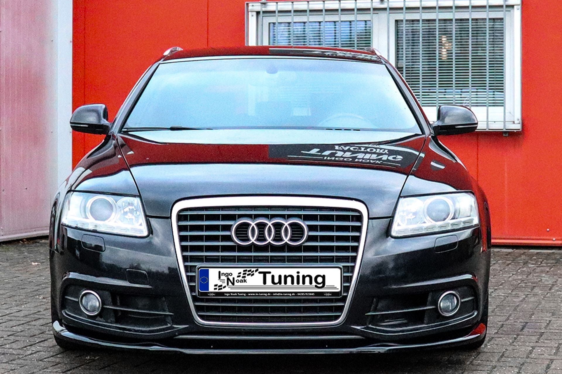 Spoilerschwert Cuplippe V.2 aus ABS passend für Audi A6 4F S-Line Facelift