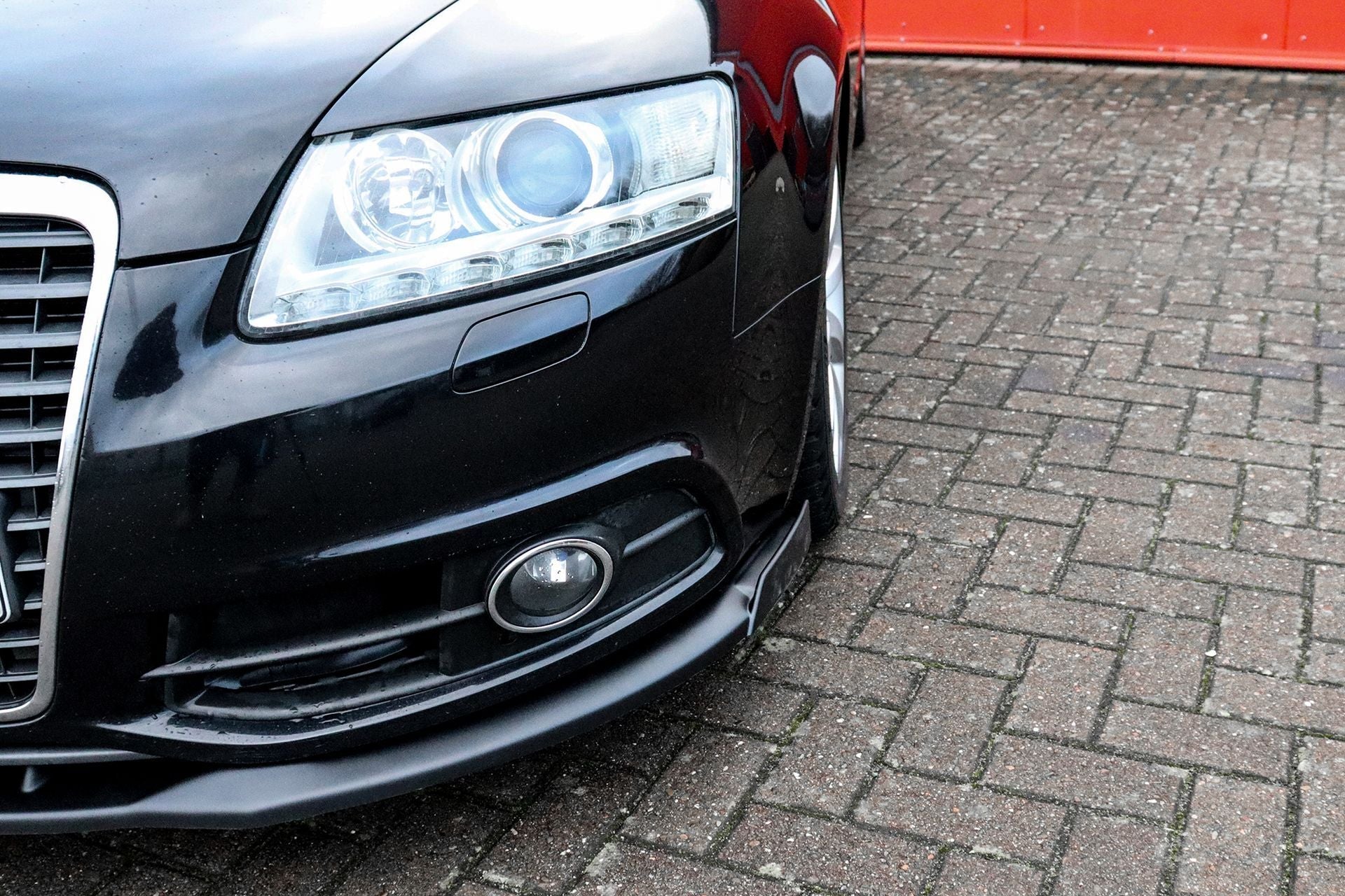 Spoilerschwert Cuplippe mit Wings aus ABS passend für Audi A6 4F S-Line Facelift