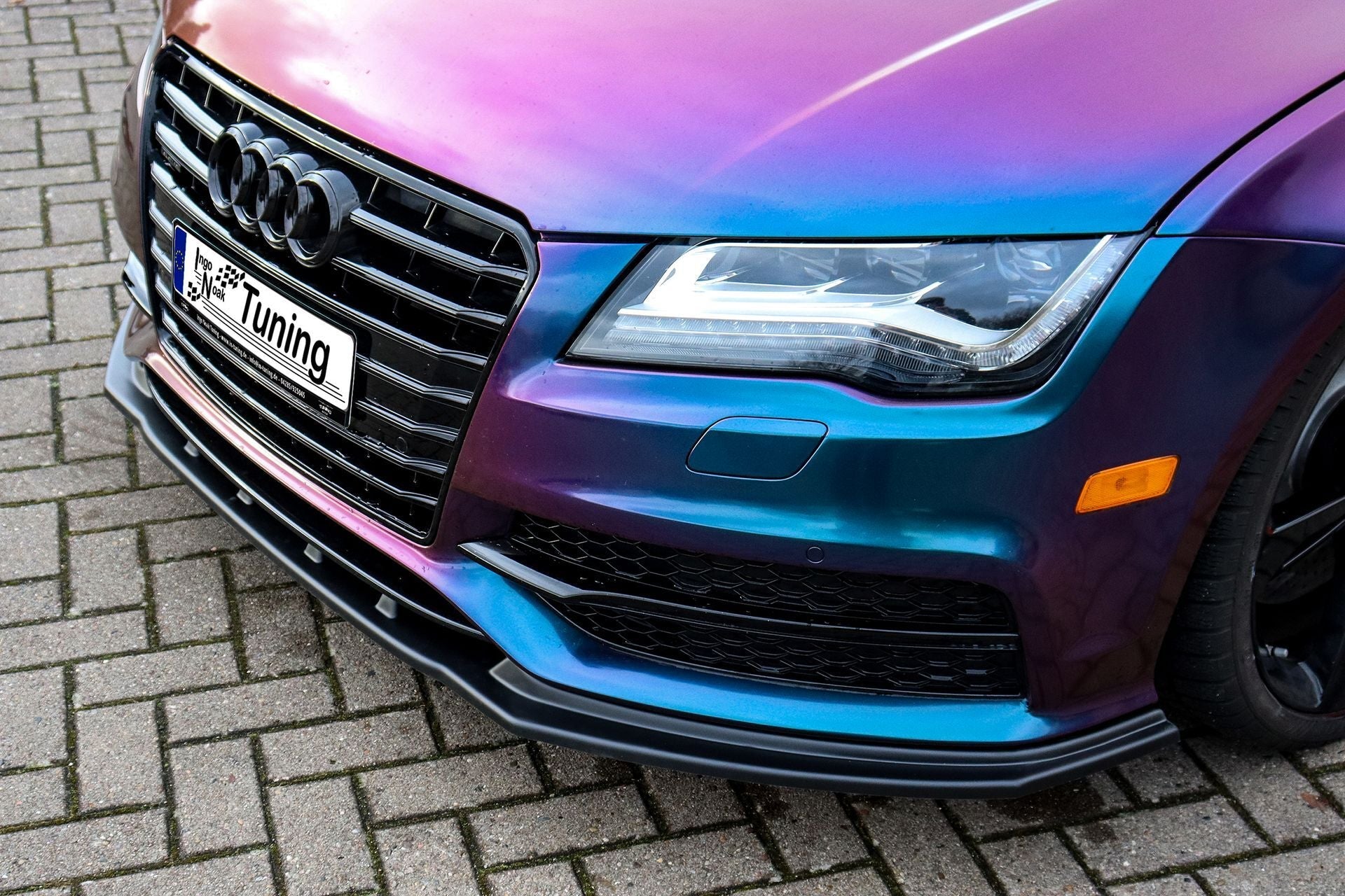 Cup Frontspoilerlippe V.2 passend für Audi A7 S-Line + S7