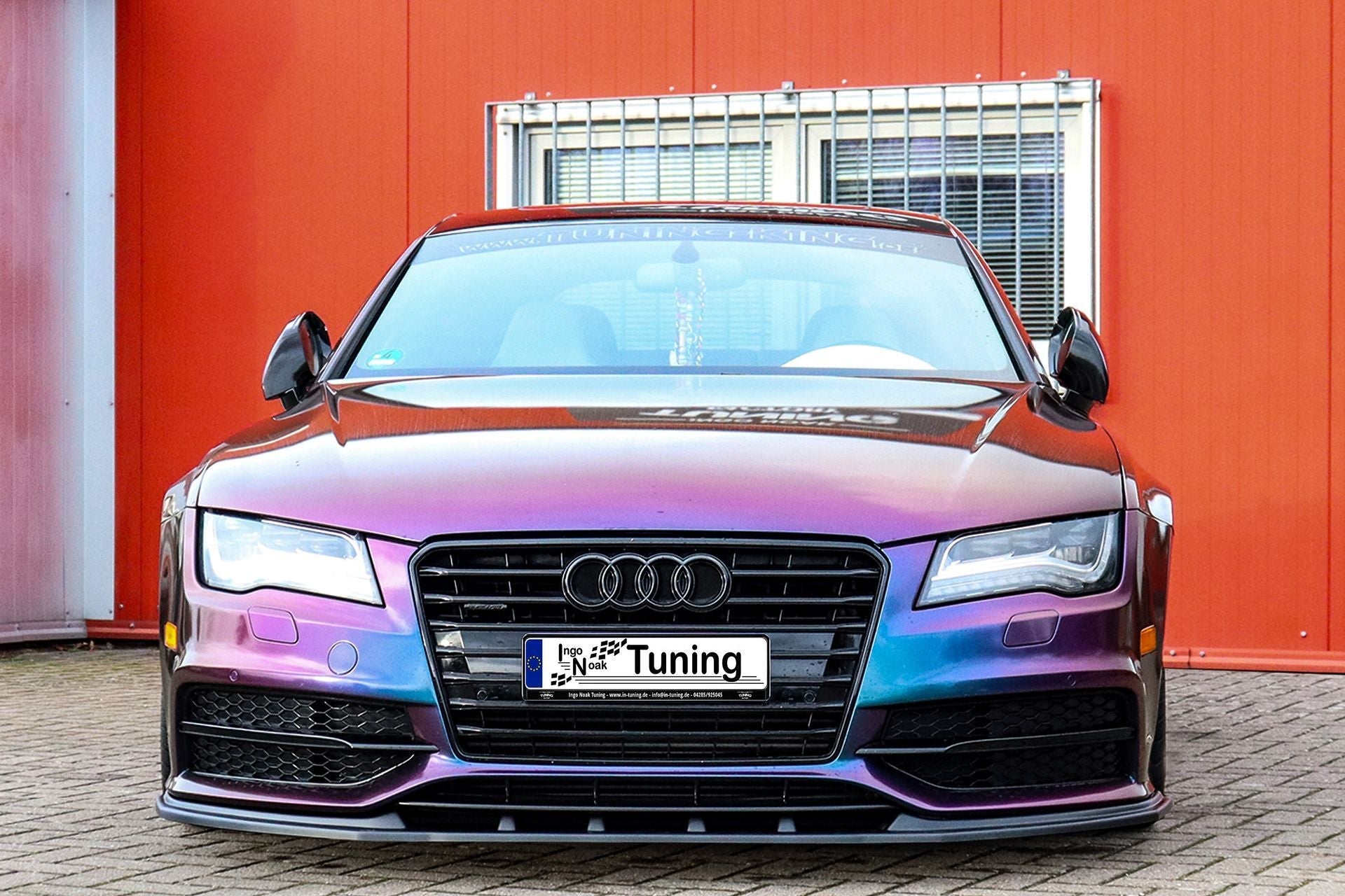 Cup Frontspoilerlippe V.2 passend für Audi A7 S-Line + S7