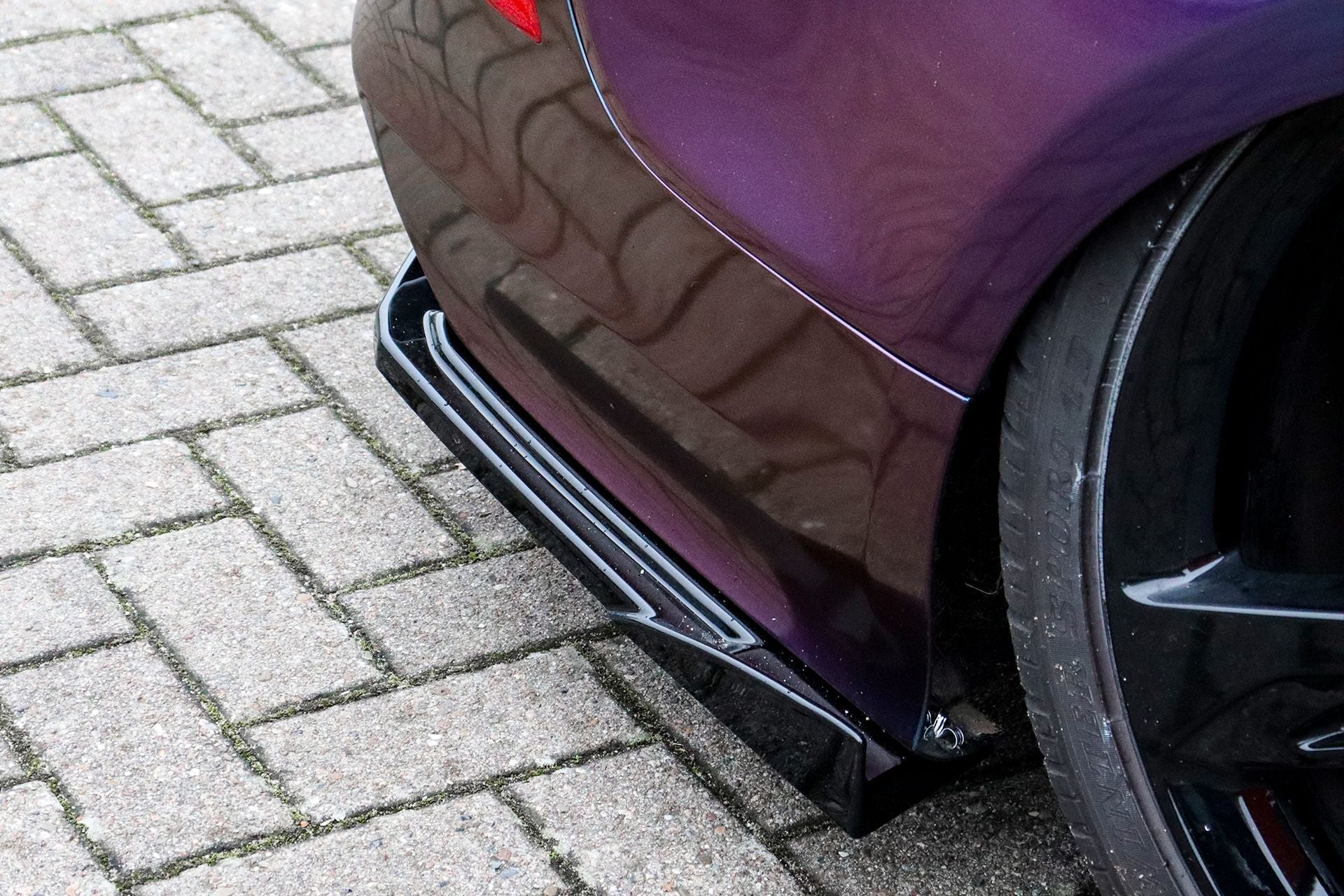 Heckansatz Seitenteile mit Wings passend für Audi A7 mit S-Line + S7 C7 4G