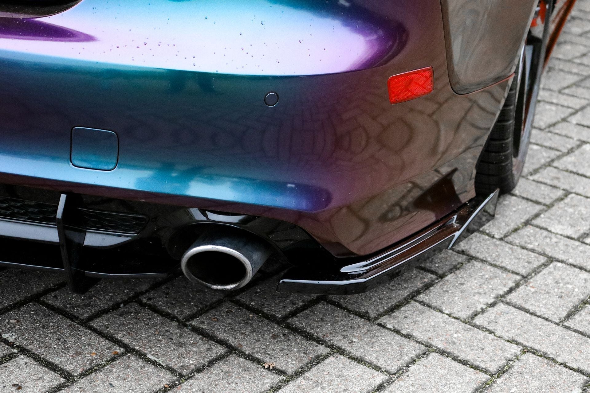 Heckansatz Seitenteile mit Wings passend für Audi A7 mit S-Line + S7 C7 4G