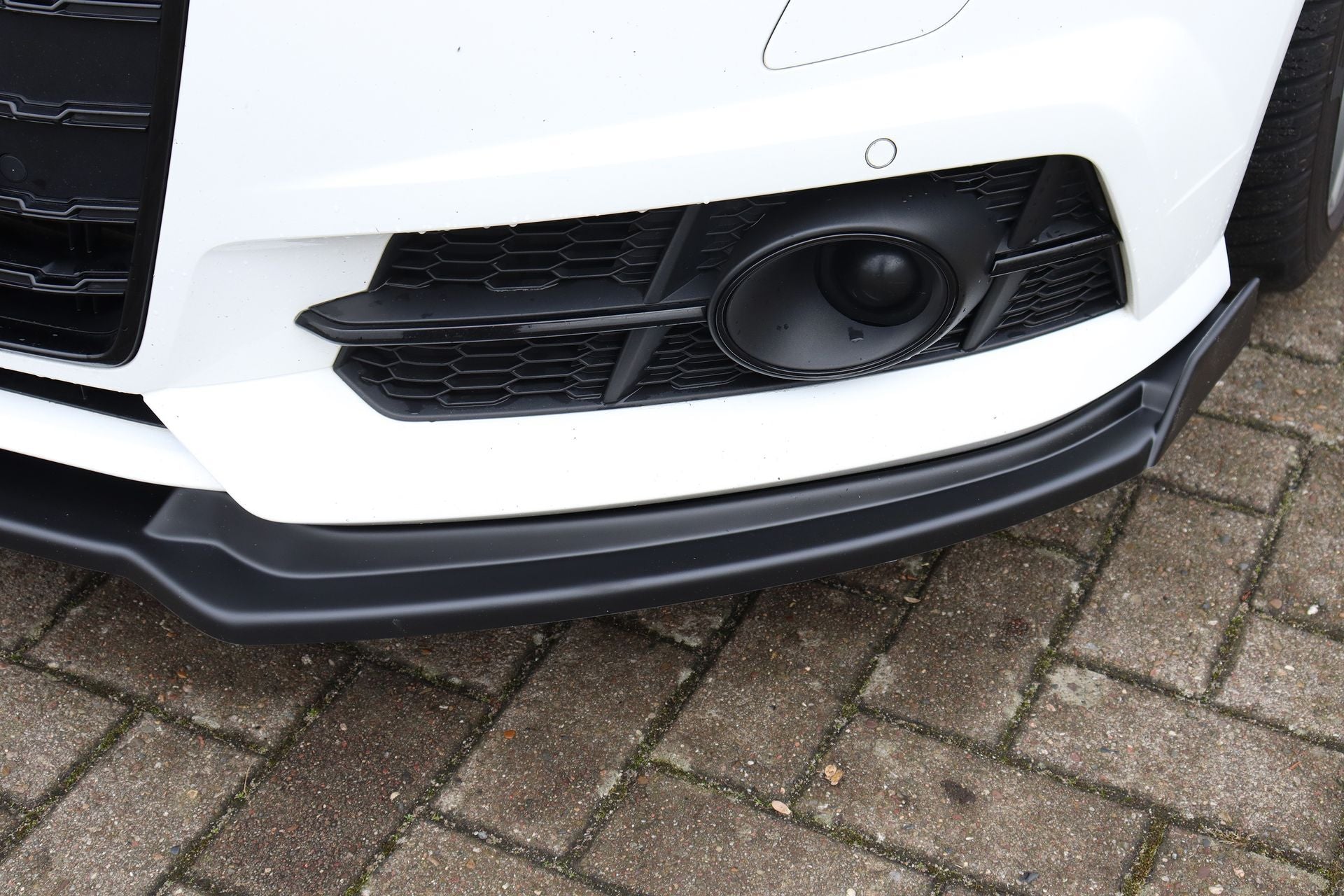 Cup Frontspoilerlippe mit Wings passend für Audi A6 S-Line+ S6 4G C7