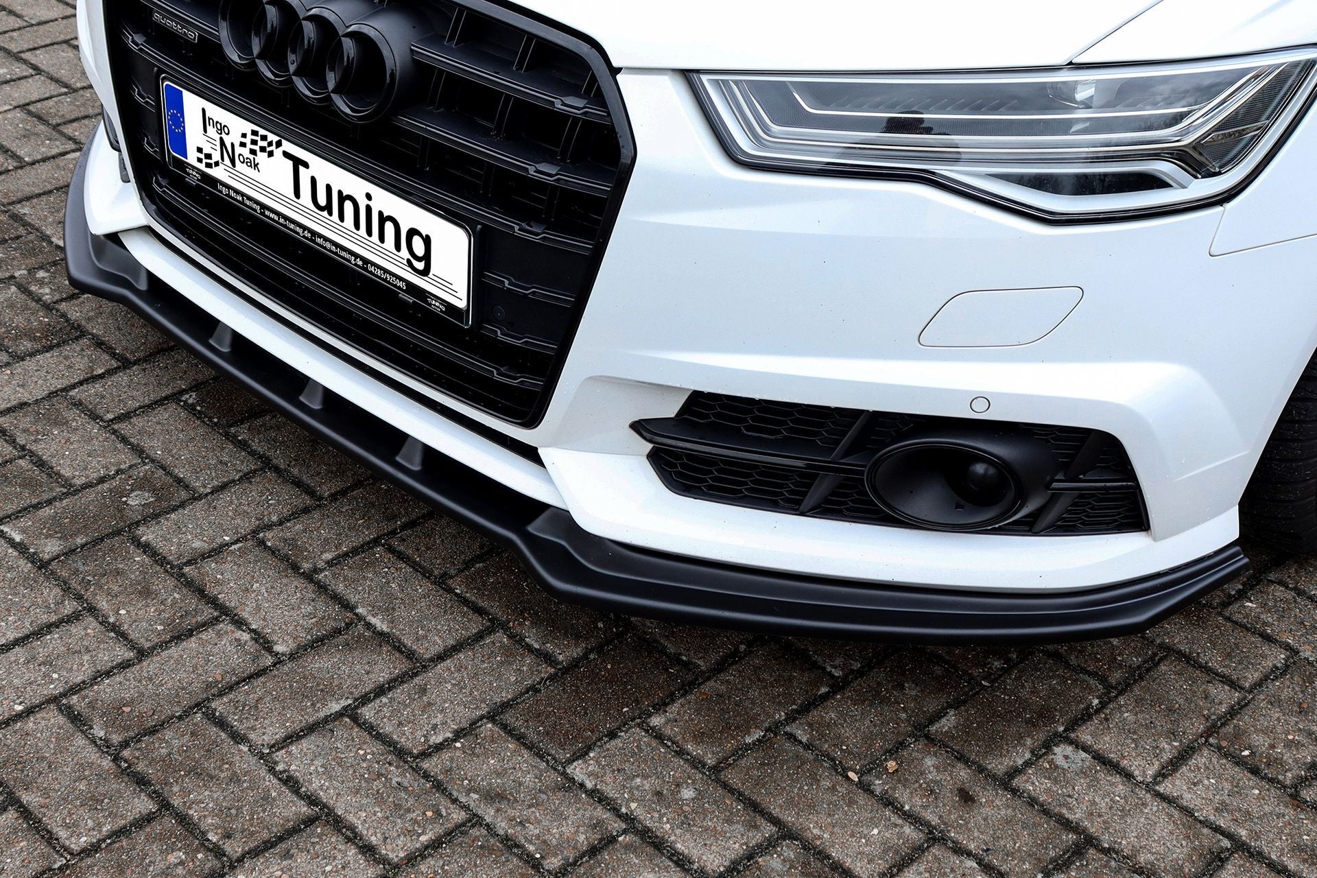 Cup Frontspoilerlippe V.2 passend für Audi A6 S-Line+ S6 4G C7