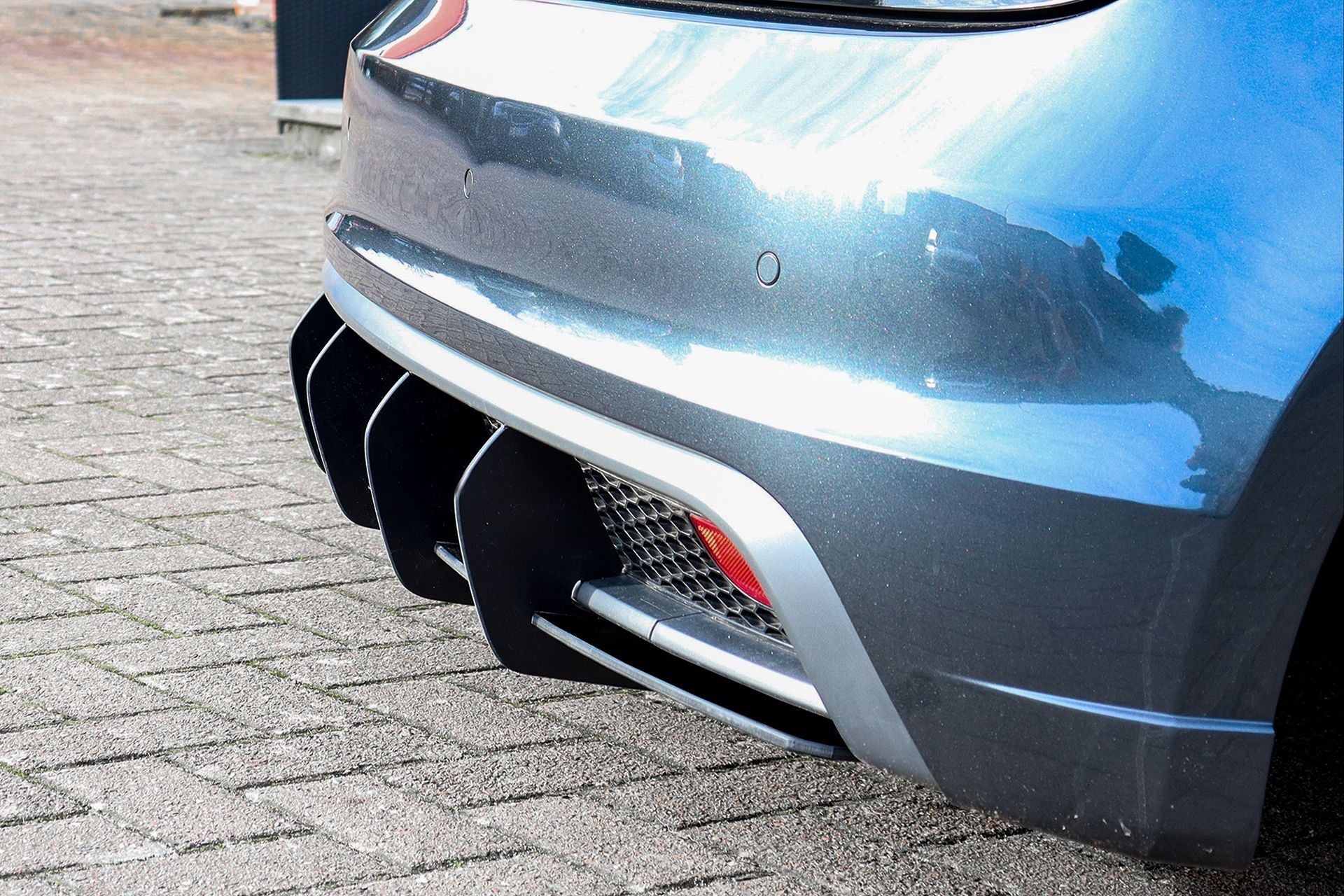 Racing Heckansatz Diffusor passend für Audi A1 8X mit S-Line