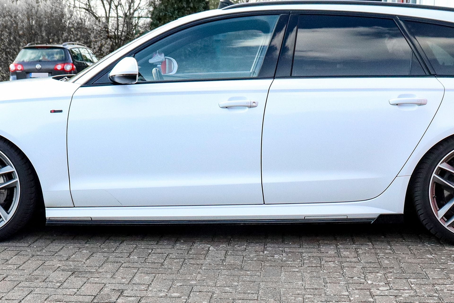 Cup Seitenschweller mit Wings passend für Audi A6 S-Line + S6 C7 4G