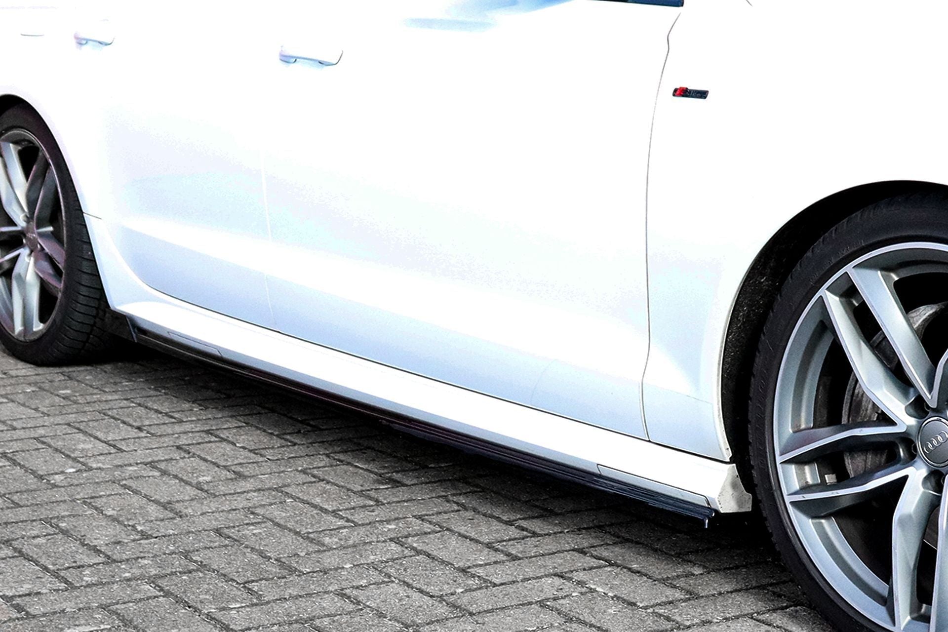 Cup Seitenschweller mit Wings passend für Audi A6 S-Line + S6 C7 4G