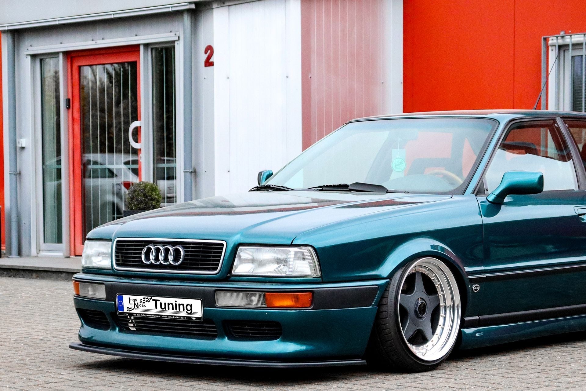 Cup Frontspoilerlippe passend für Audi 80 B4 mit Votex Front