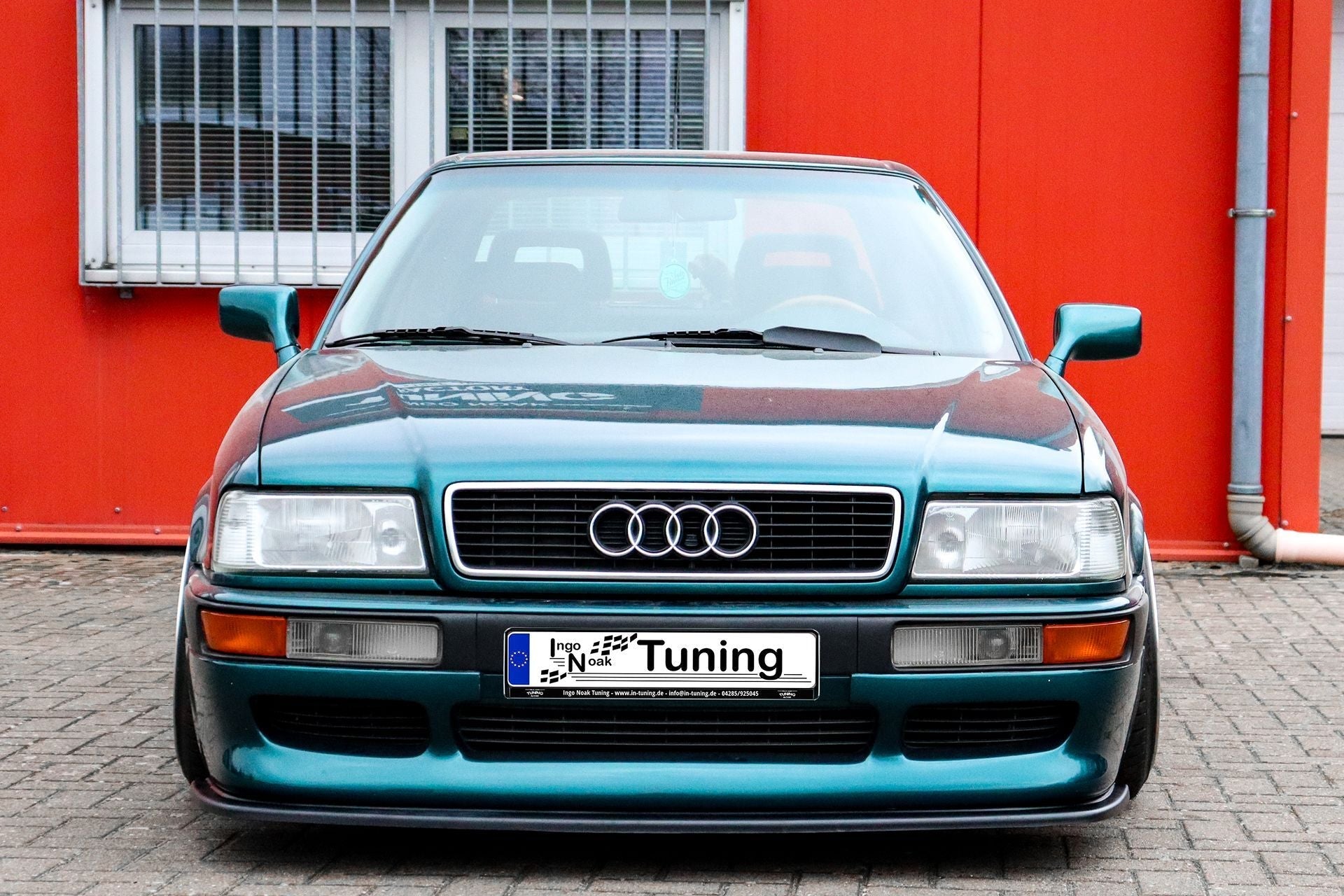 Cup Frontspoilerlippe passend für Audi 80 B4 mit Votex Front