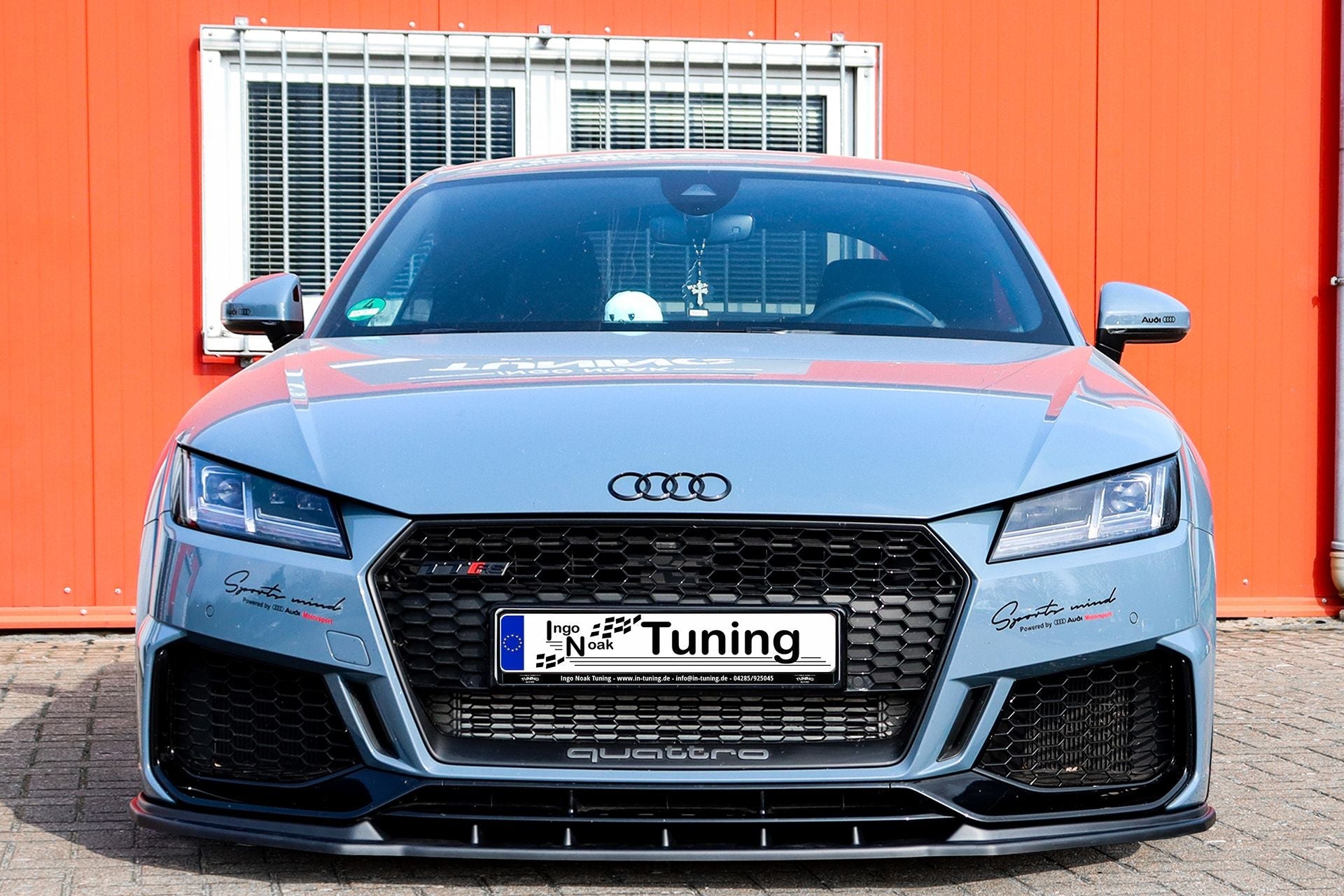 Spoilerschwert Frontspoiler aus ABS passend für Audi TTRS 8S Facelift
