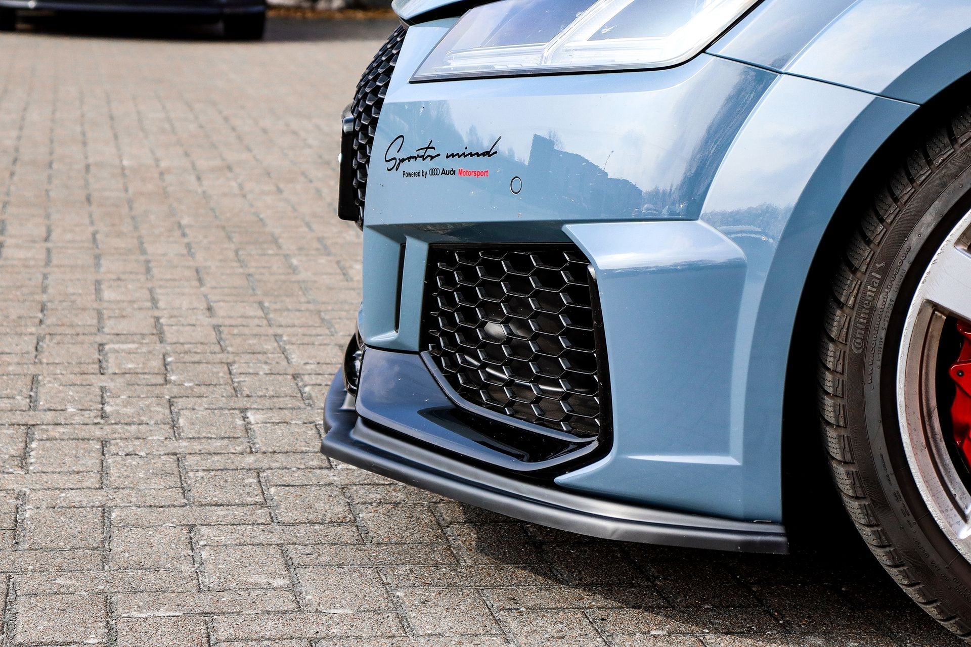 Spoilerschwert Frontspoiler aus ABS passend für Audi TTRS 8S Facelift