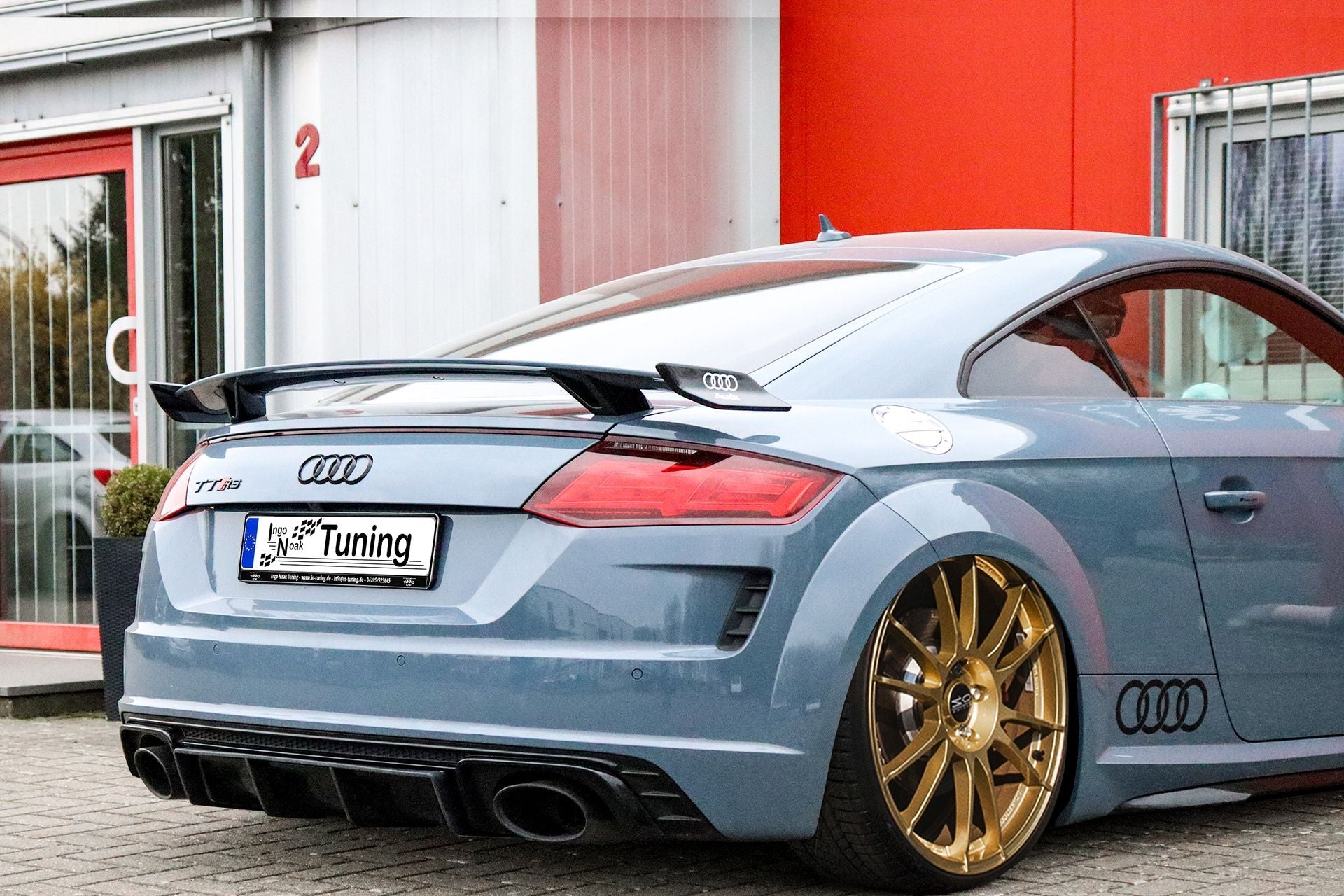 Racing Heckansatz passend für Audi TT RS 8S Facelift