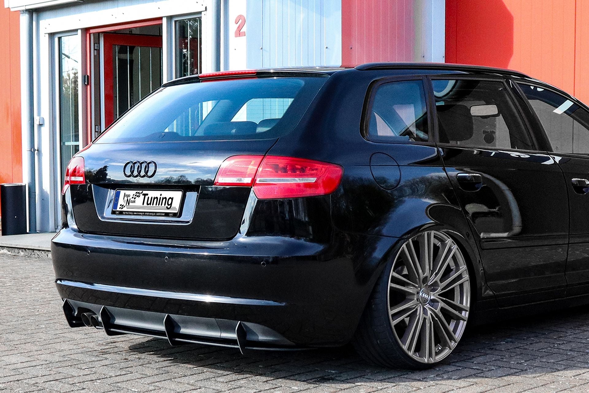 Gefräster Heckansatz passend für Audi A3 8P Facelift