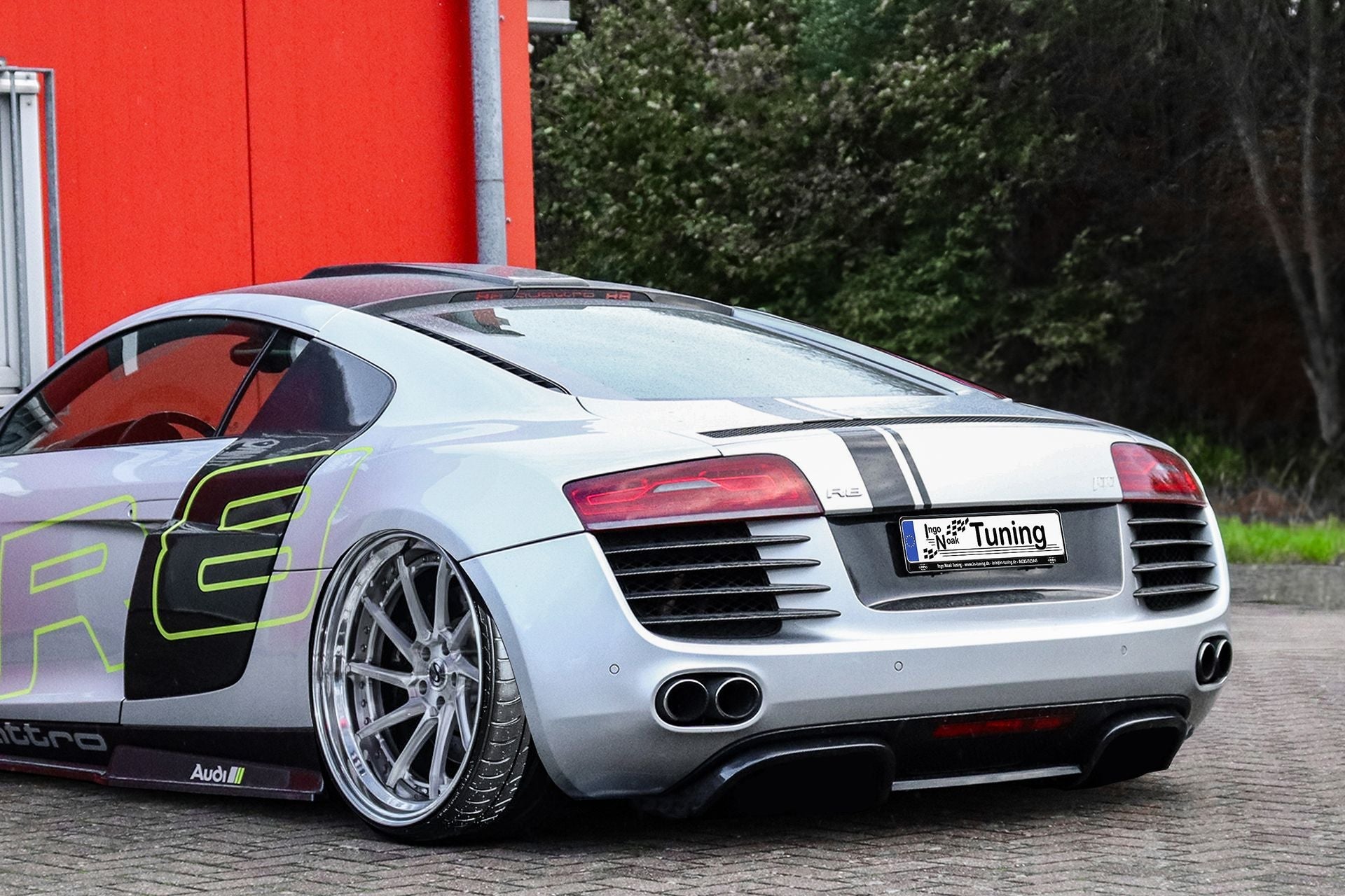 Heckansatz 5.tlg. passend für Audi R8 42 V8
