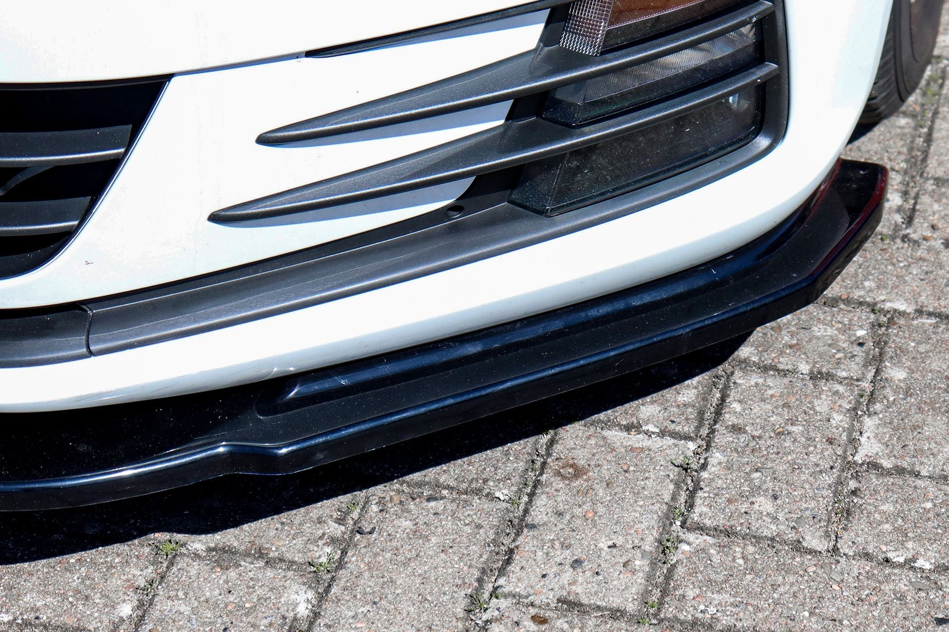 Cup Frontspoilerlippe passend für VW Scirocco Facelift inkl.R-Line