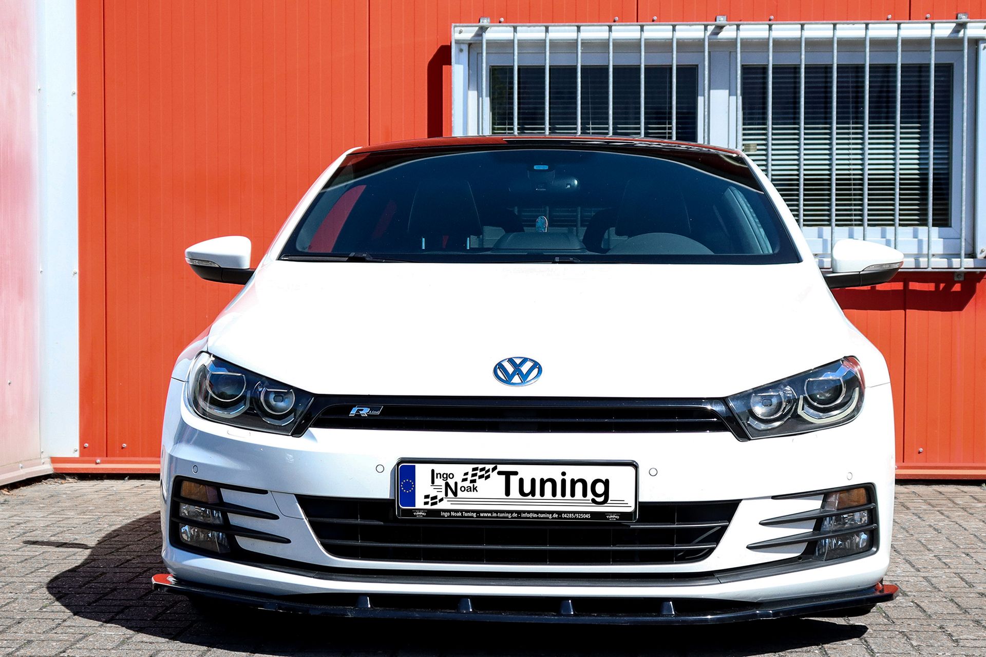 Cup Frontspoilerlippe passend für VW Scirocco Facelift inkl.R-Line