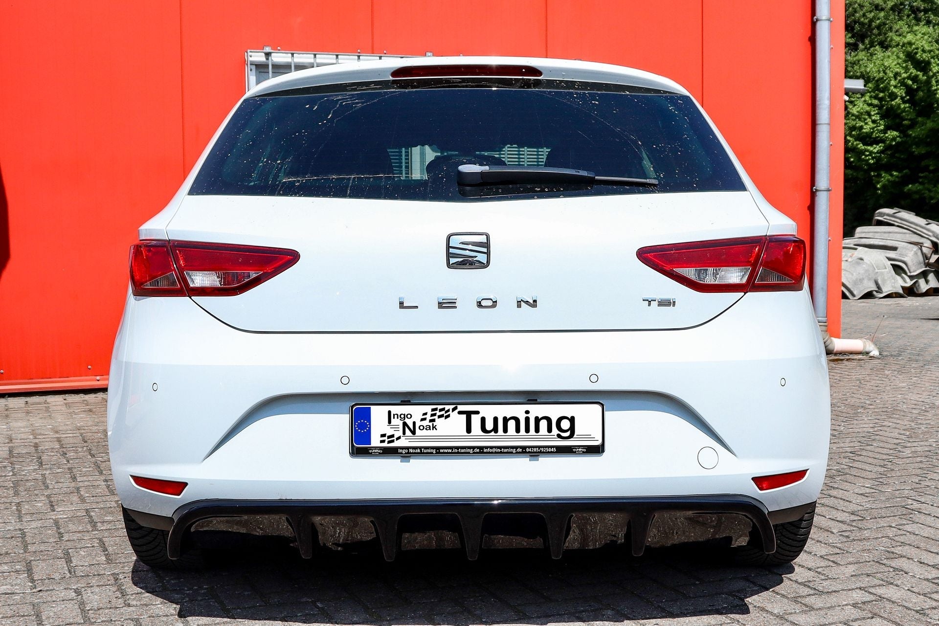 Heckansatz Heckdiffusor passend für Seat Leon 5F Style