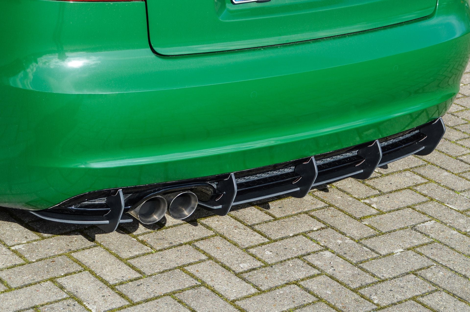 Gefräster Heckansatz passend für Audi A3 8P Facelift mit S-Line