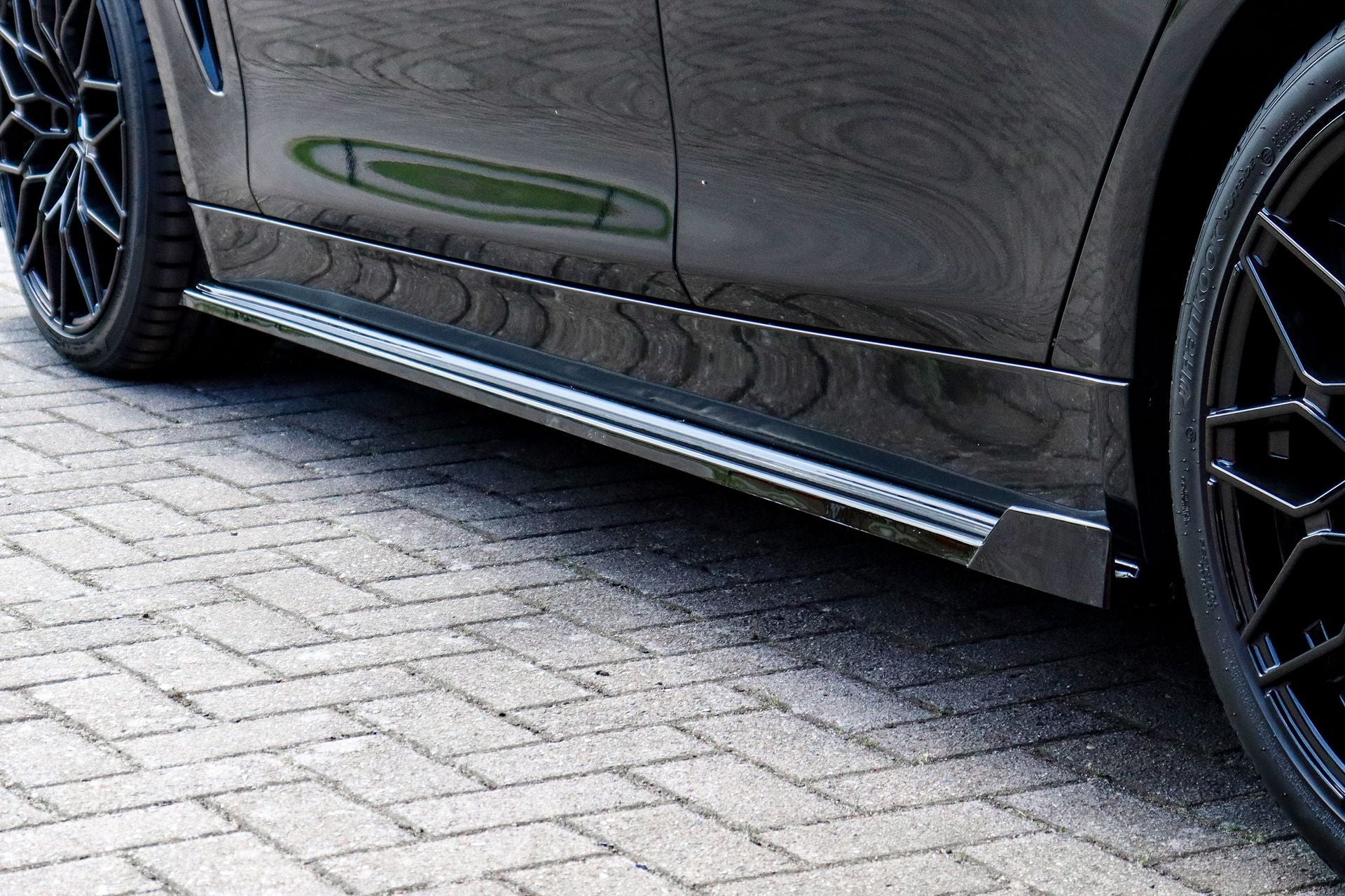 Seitenschweller mit Wings hinten passend für BMW 4er Gran Coupe F36