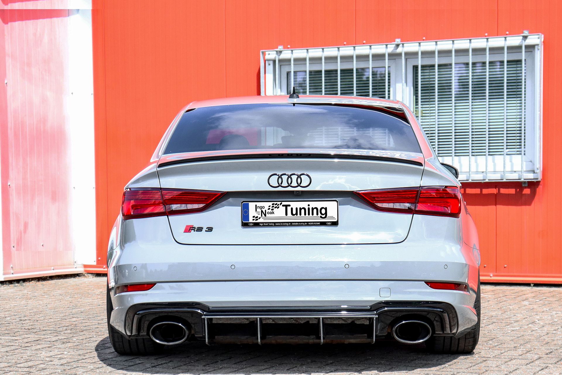 Heckansatz passend für Audi RS3 8V Facelift Limousine