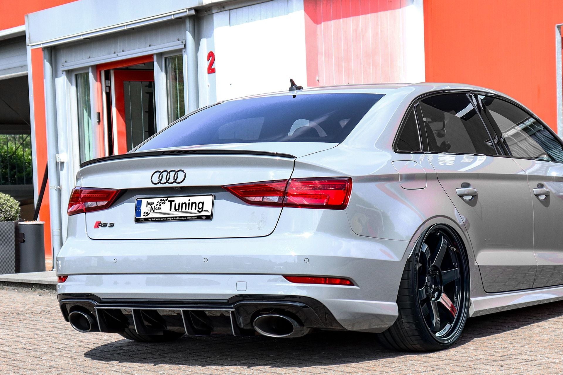 Heckansatz passend für Audi RS3 8V Facelift Limousine