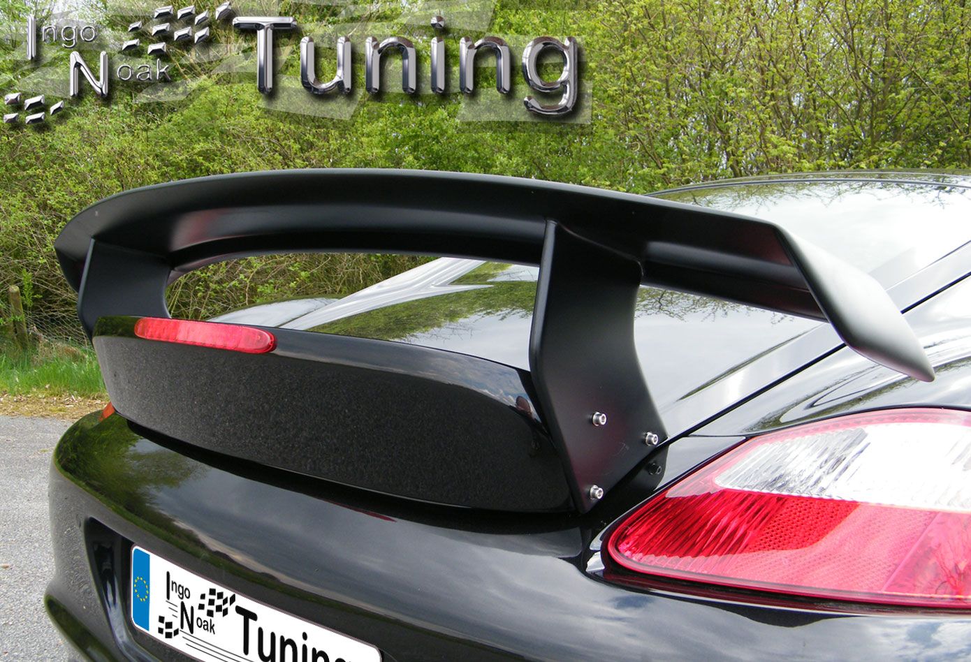Heckspoiler Heckflügel Ducktail aus GFK passend für Porsche Cayman Boxster 987