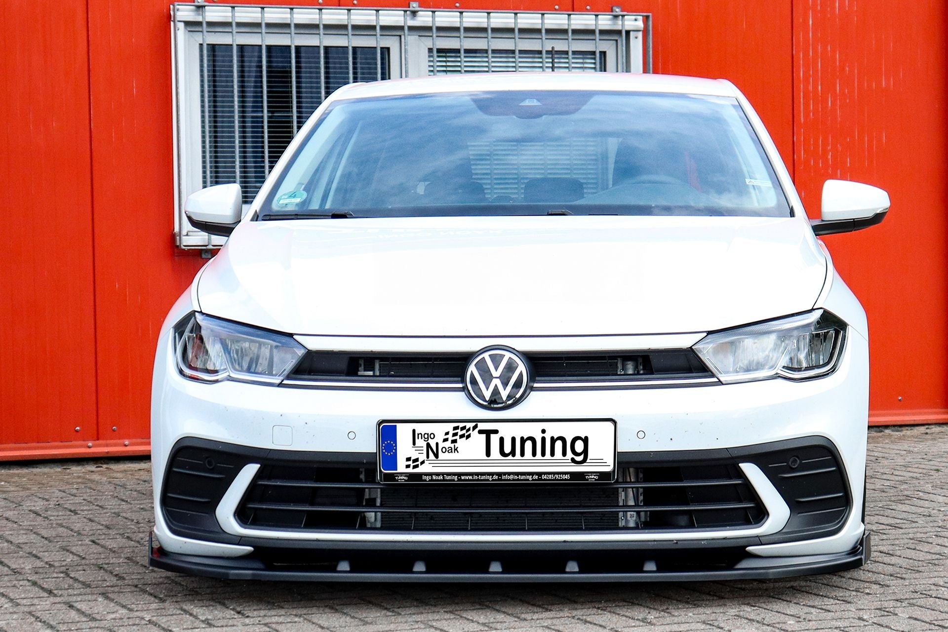 Spoilerschwert Cuplippe mit Wings passend für VW Polo 6 2G Facelift