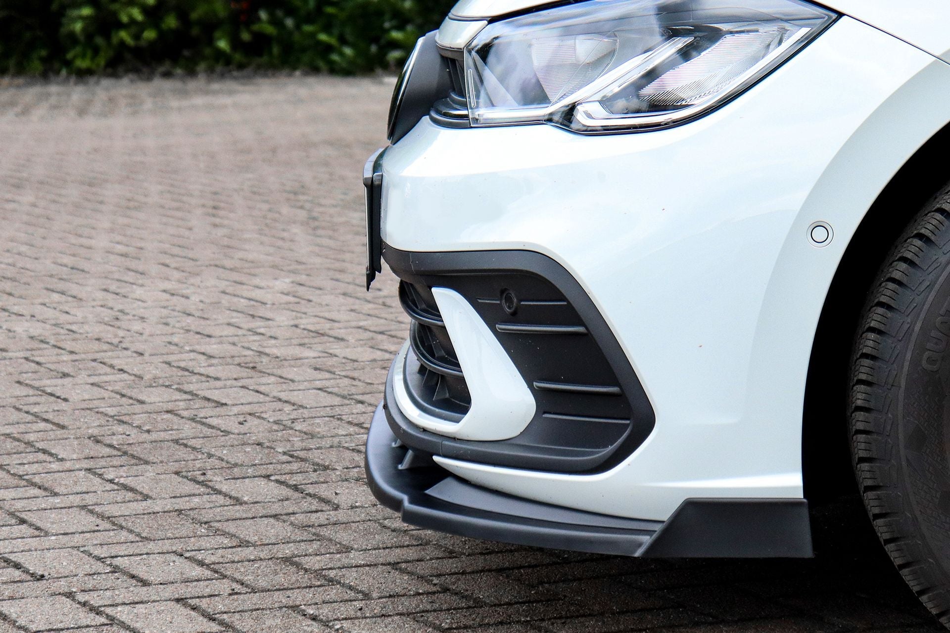Spoilerschwert Cuplippe mit Wings passend für VW Polo 6 2G Facelift