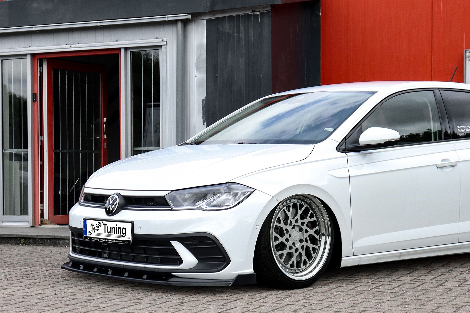 Spoilerschwert Cuplippe mit Wings passend für VW Polo 6 2G Facelift