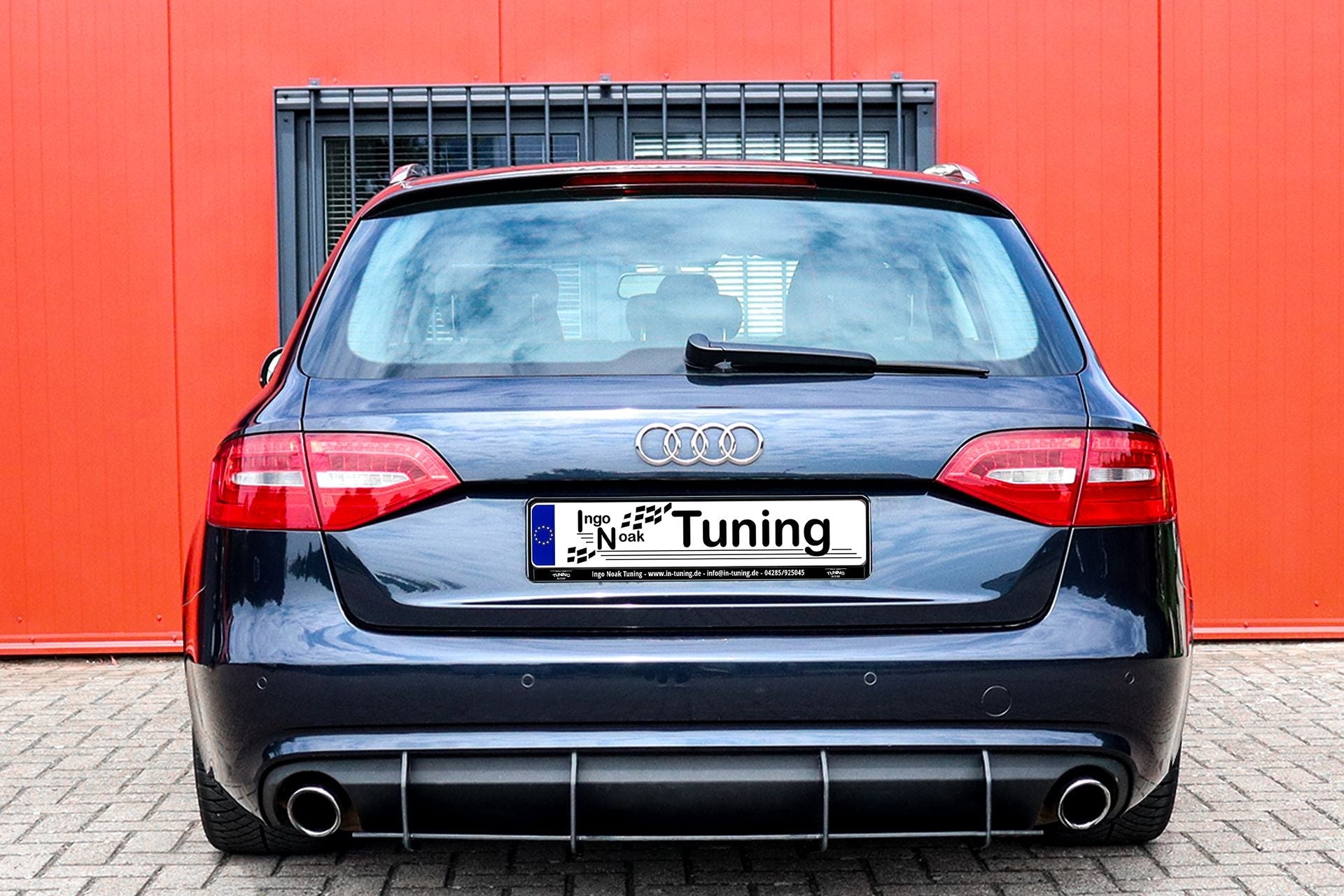 Heckansatz passend für Audi A4 B8 Avant Facelift ohne S-Line