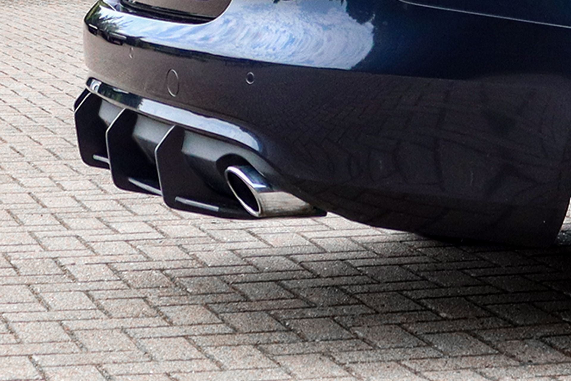 Heckansatz passend für Audi A4 B8 Avant Facelift ohne S-Line