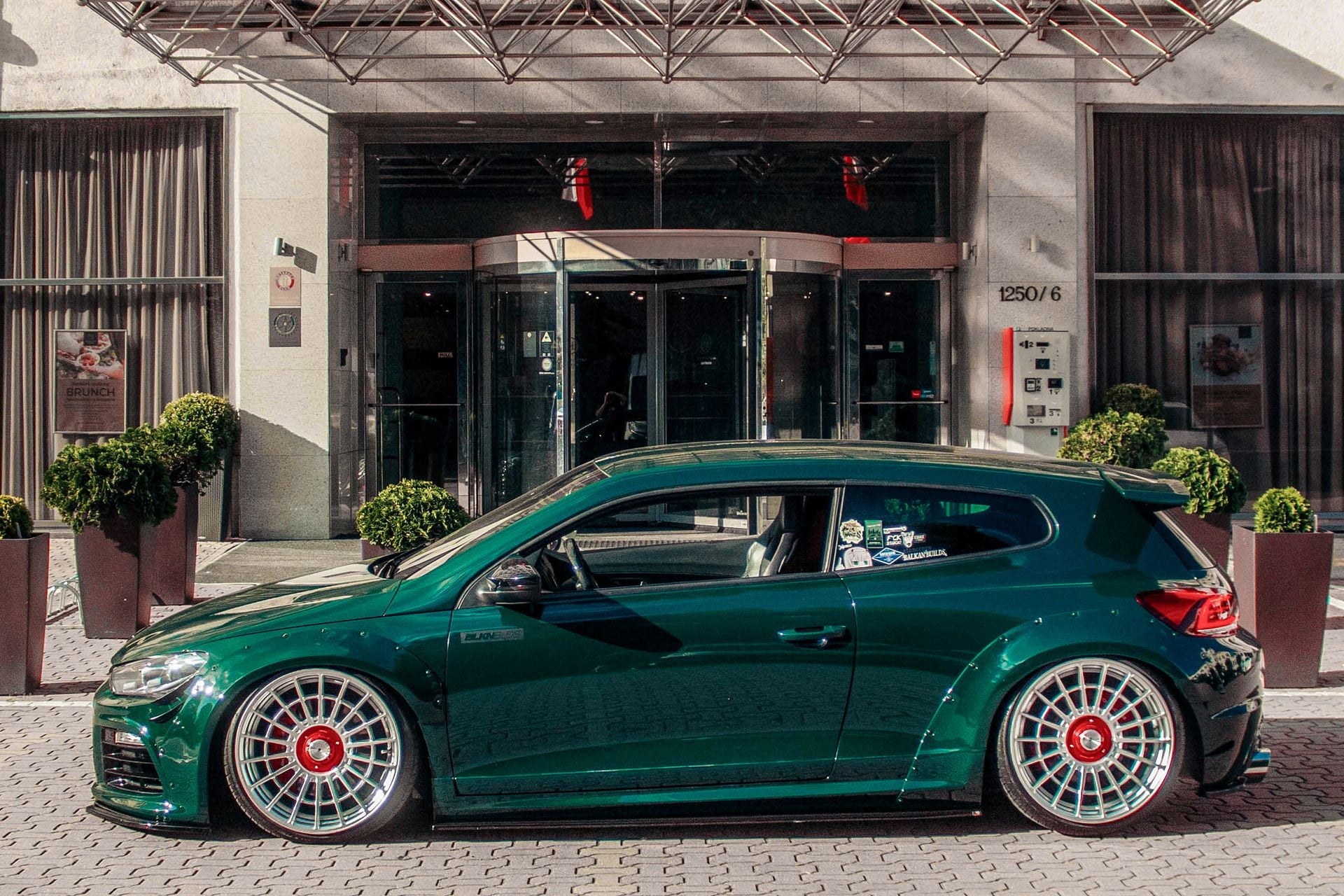 IN Liberty Style Radlaufverbreiterung 4 tlg. passend für VW Scirocco R