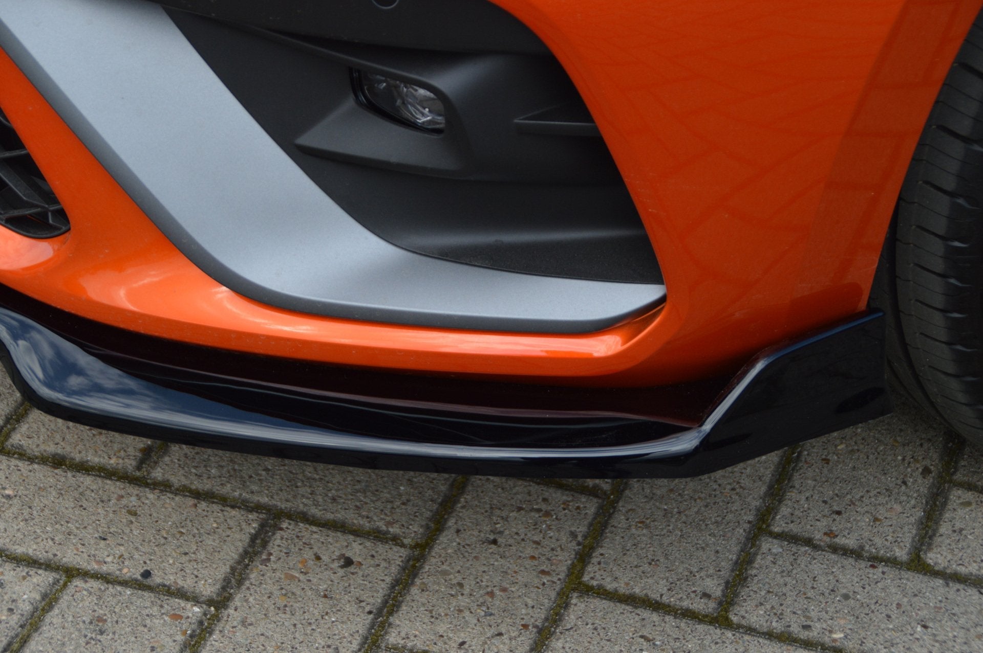 Frontspoiler Cuplippe Spoilerschwert passend für Renault Clio 5 RS-Line