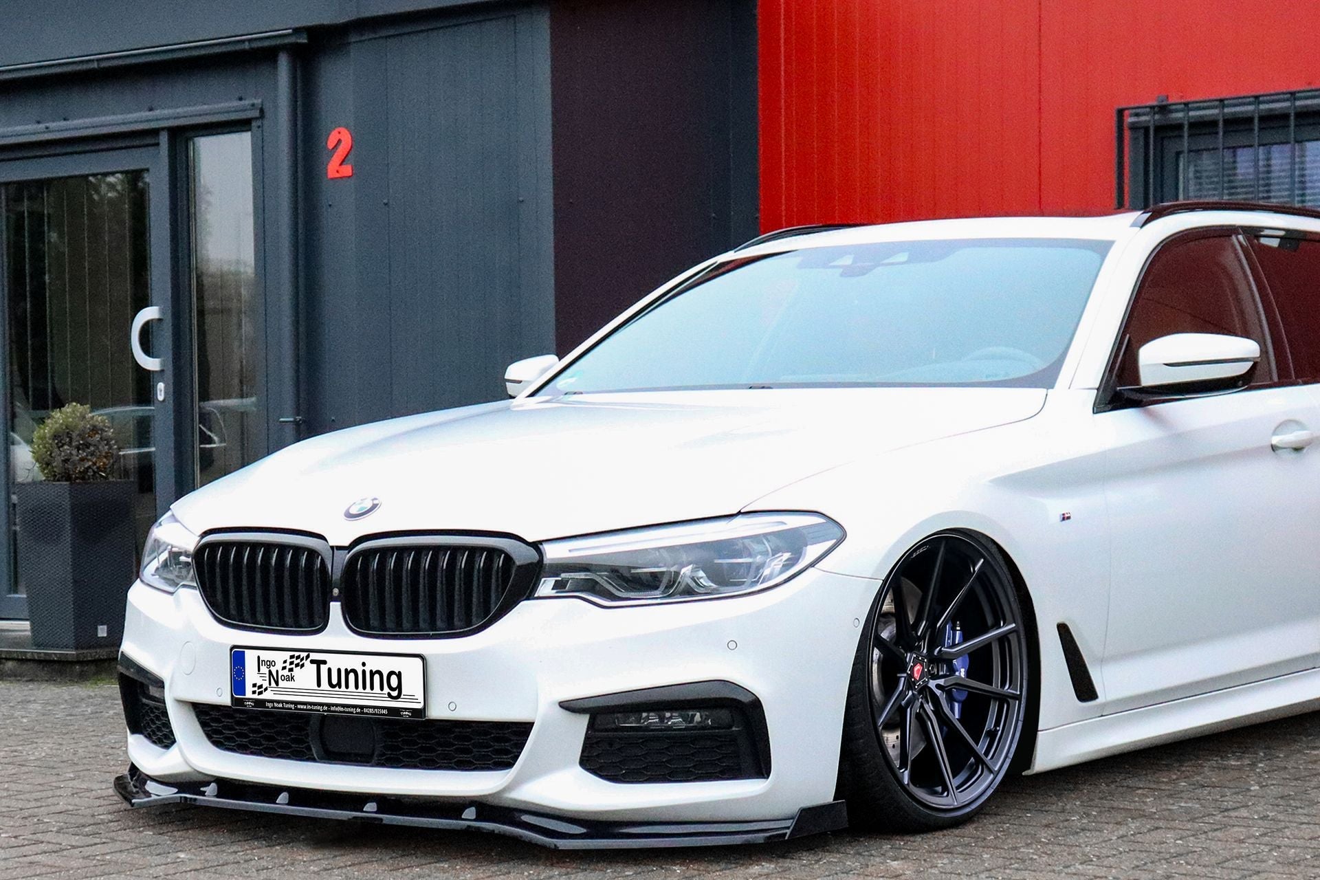 Frontspoilerlippe Cuplippe mit Wings passend für BMW 5er G30 G31 M-Paket