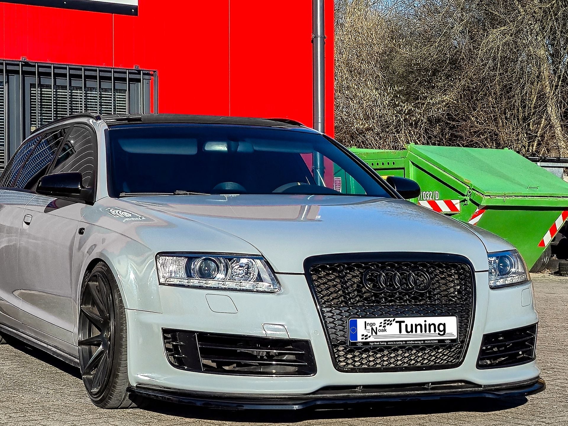 Cup Frontspoilerlippe passend für Audi RS6 4F C6