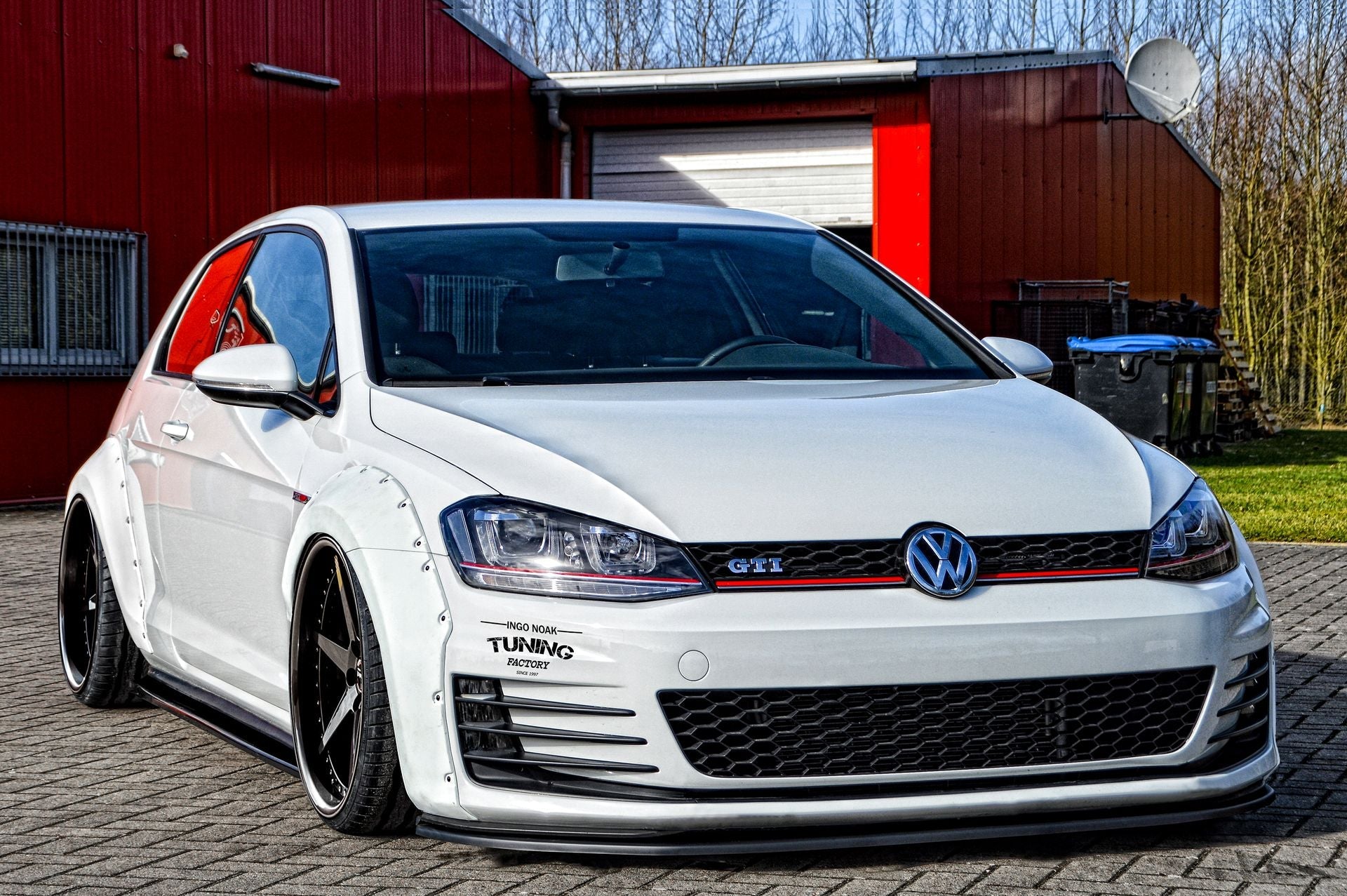 IN Liberty Style Radlaufverbreiterung 4 tlg. passend für VW Golf 7 GTI/GTD