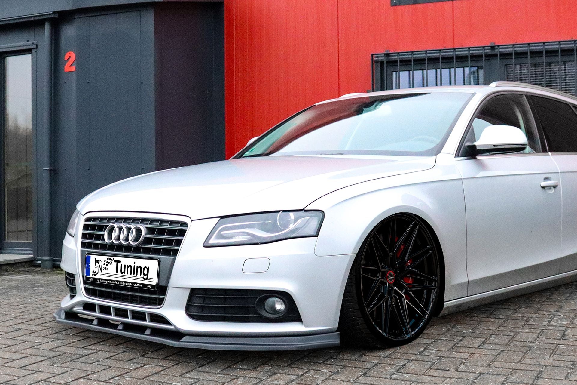 Cup Frontspoilerlippe passend für Audi A4 B8 mit S-Line