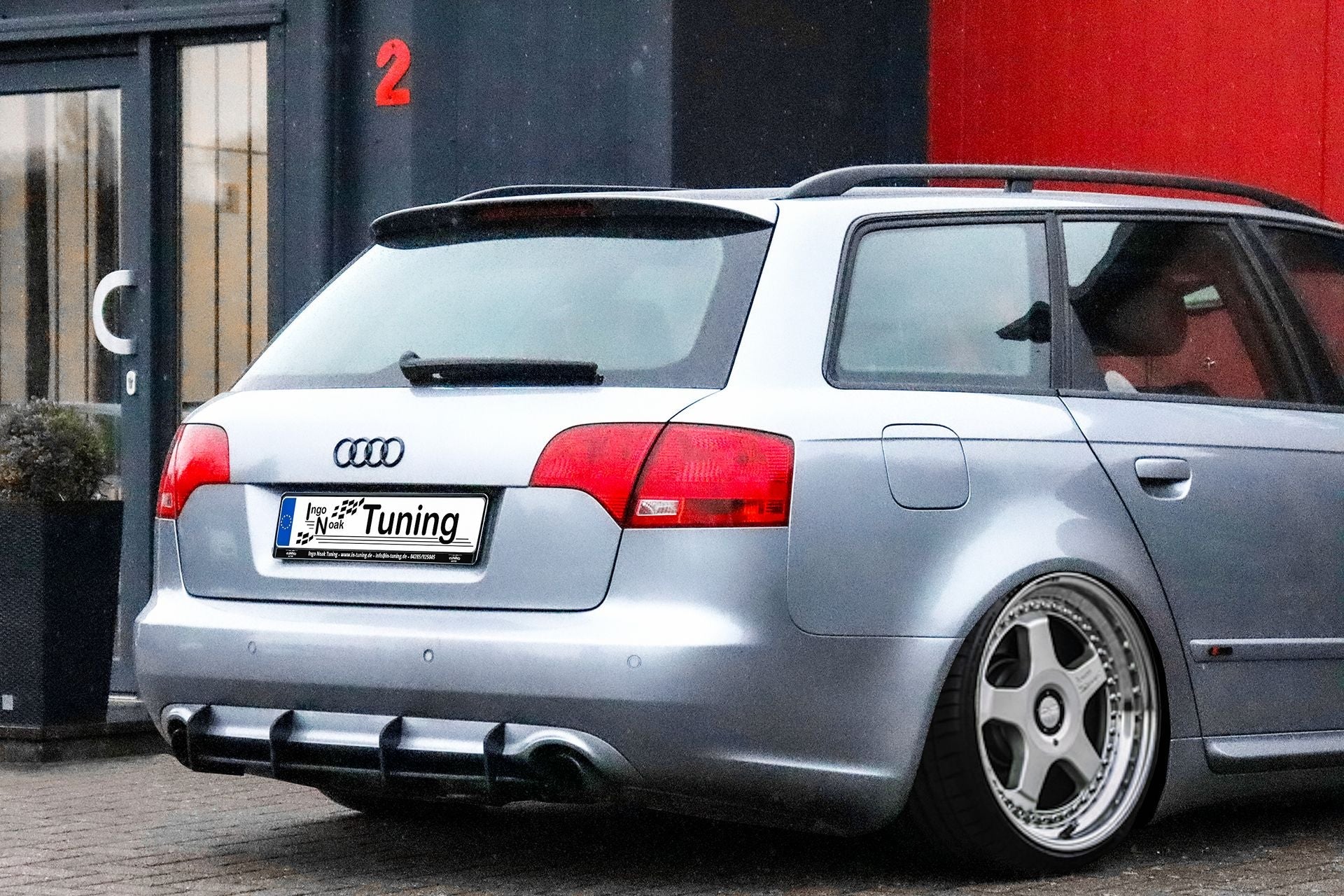 Heckansatz passend für Audi A4 B7 mit S-Line Duplex