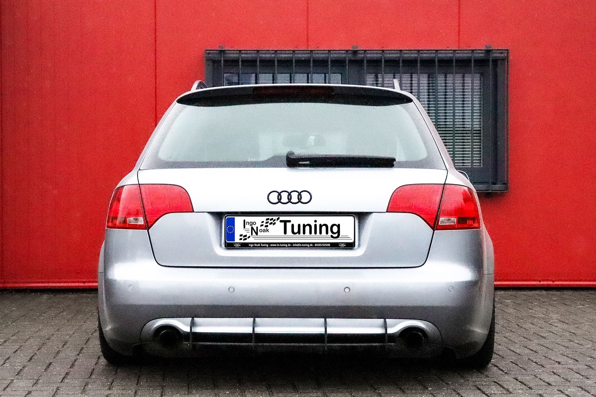 Heckansatz passend für Audi A4 B7 mit S-Line Duplex