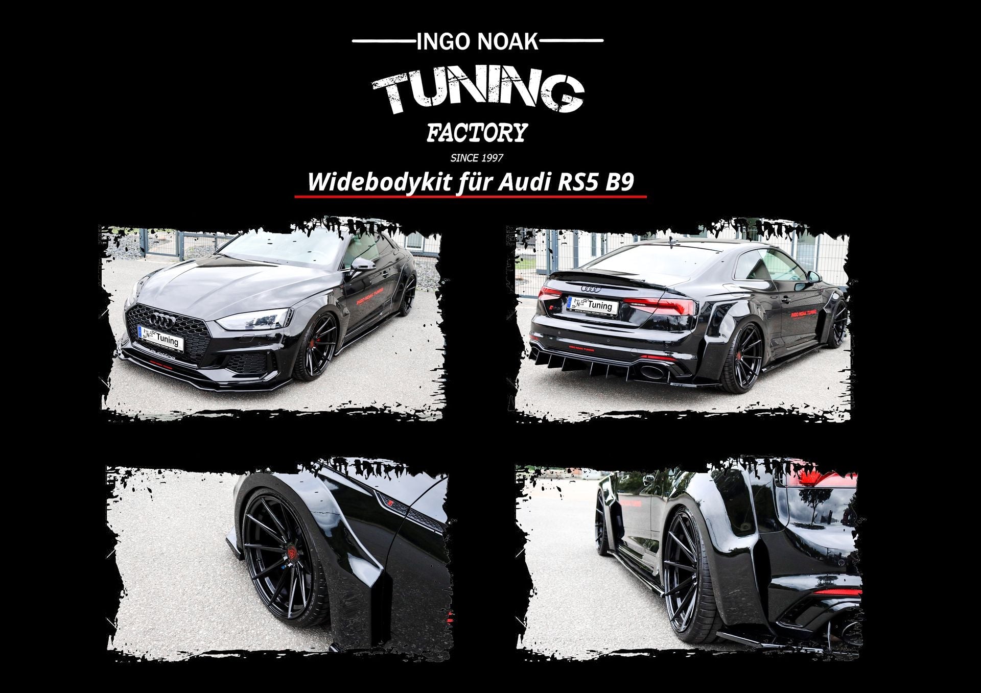 Widebodykit aus ABS passend für Audi RS5 F5 B9