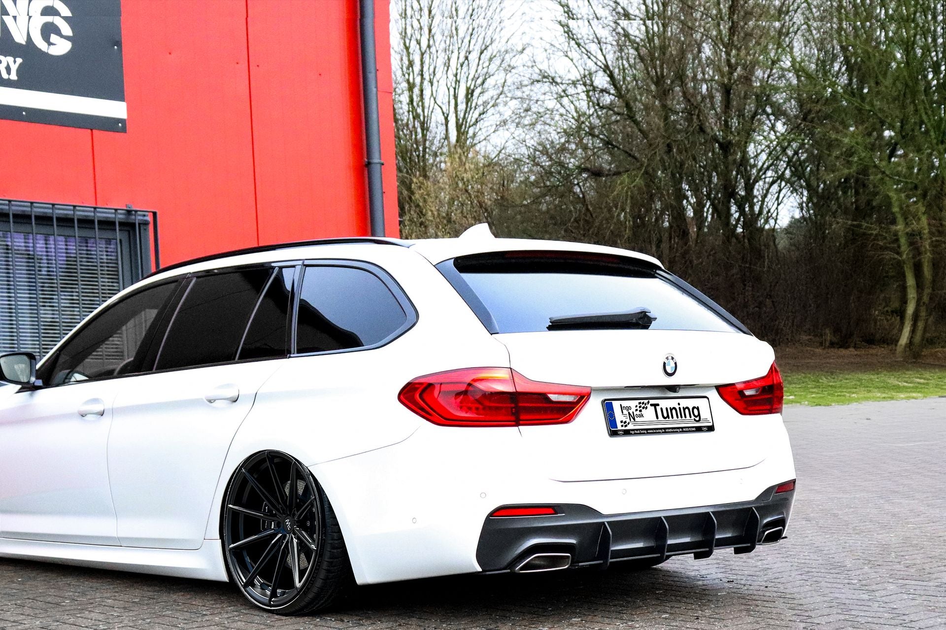 Gefräster Heckansatz passend für BMW 5er G30 + G31 mit M-Paket