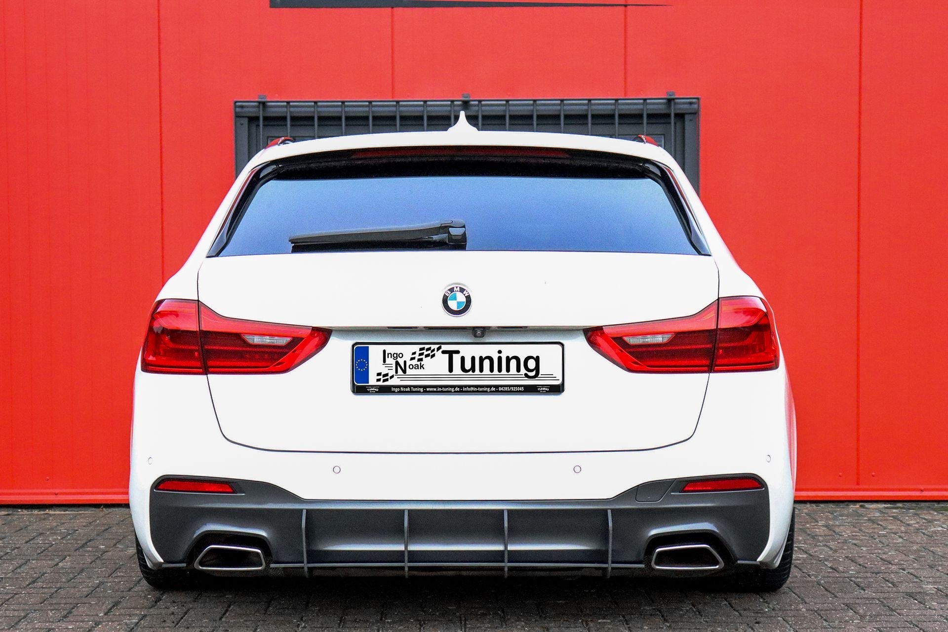 Gefräster Heckansatz passend für BMW 5er G30 + G31 mit M-Paket