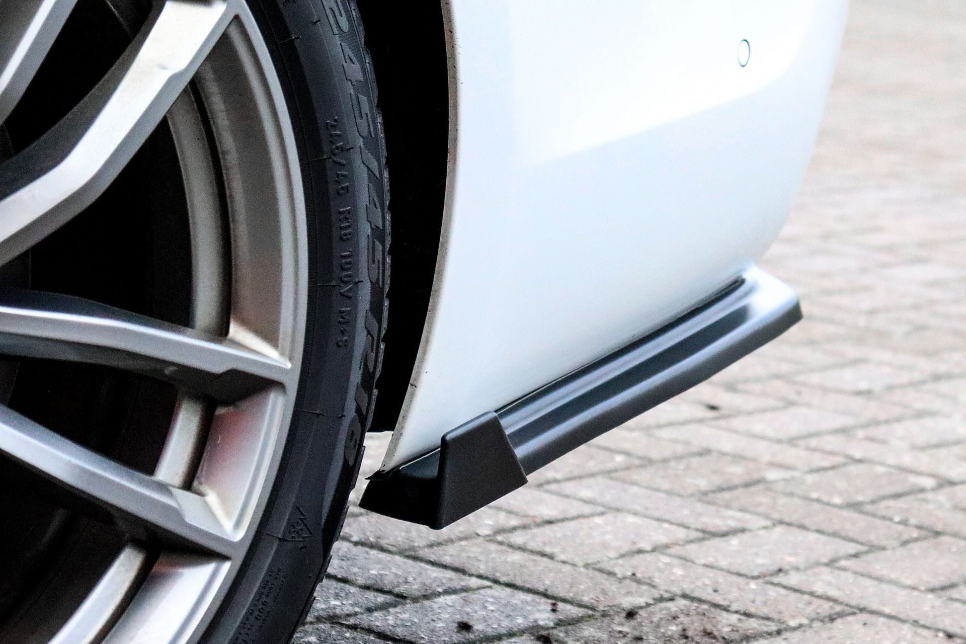Heckansatz Seitenteile mit Wings aus ABS passend für BMW 5er G30 G31 mit M-Paket