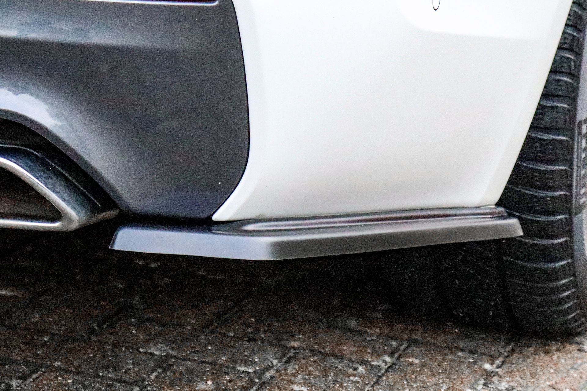 Heckansatz Seitenteile aus ABS passend für BMW 5er G30 G31 mit M-Paket